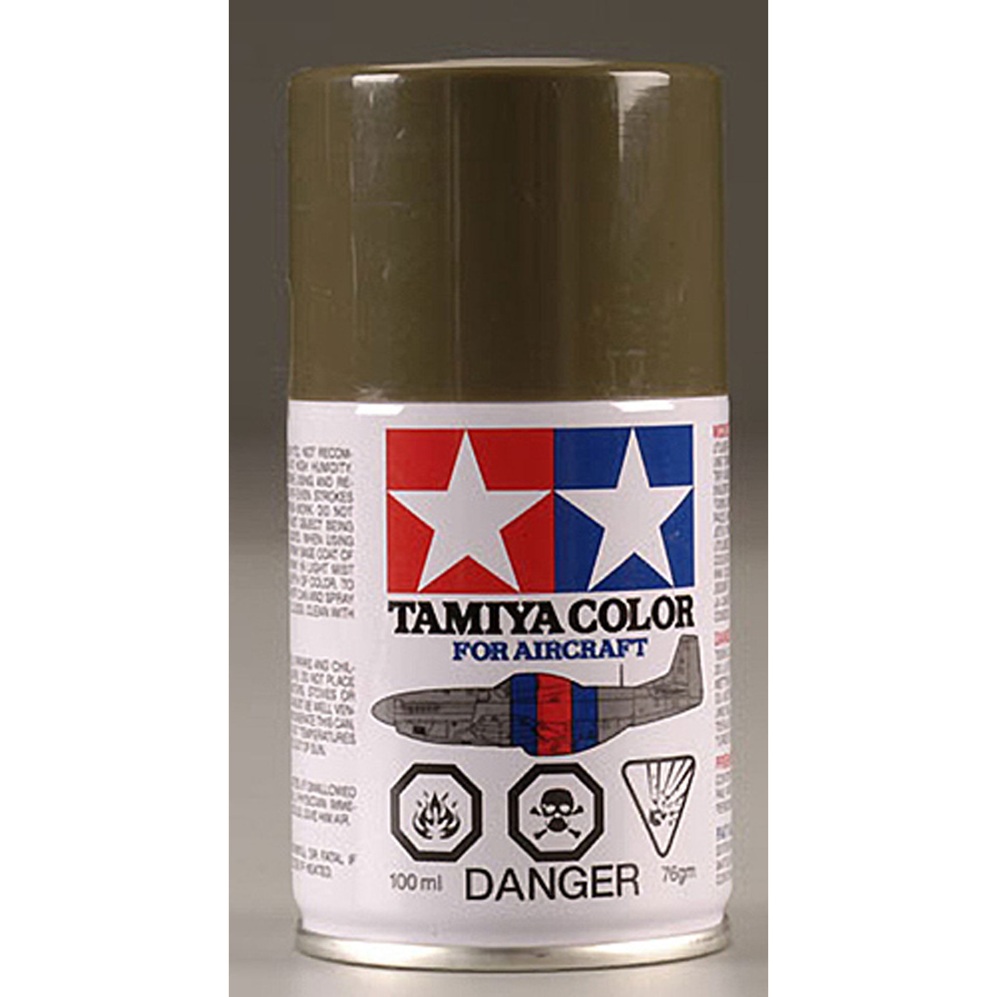 Tamiya Aircraft Spray Paint AS-6 Olive Drab (USAF) 100ml