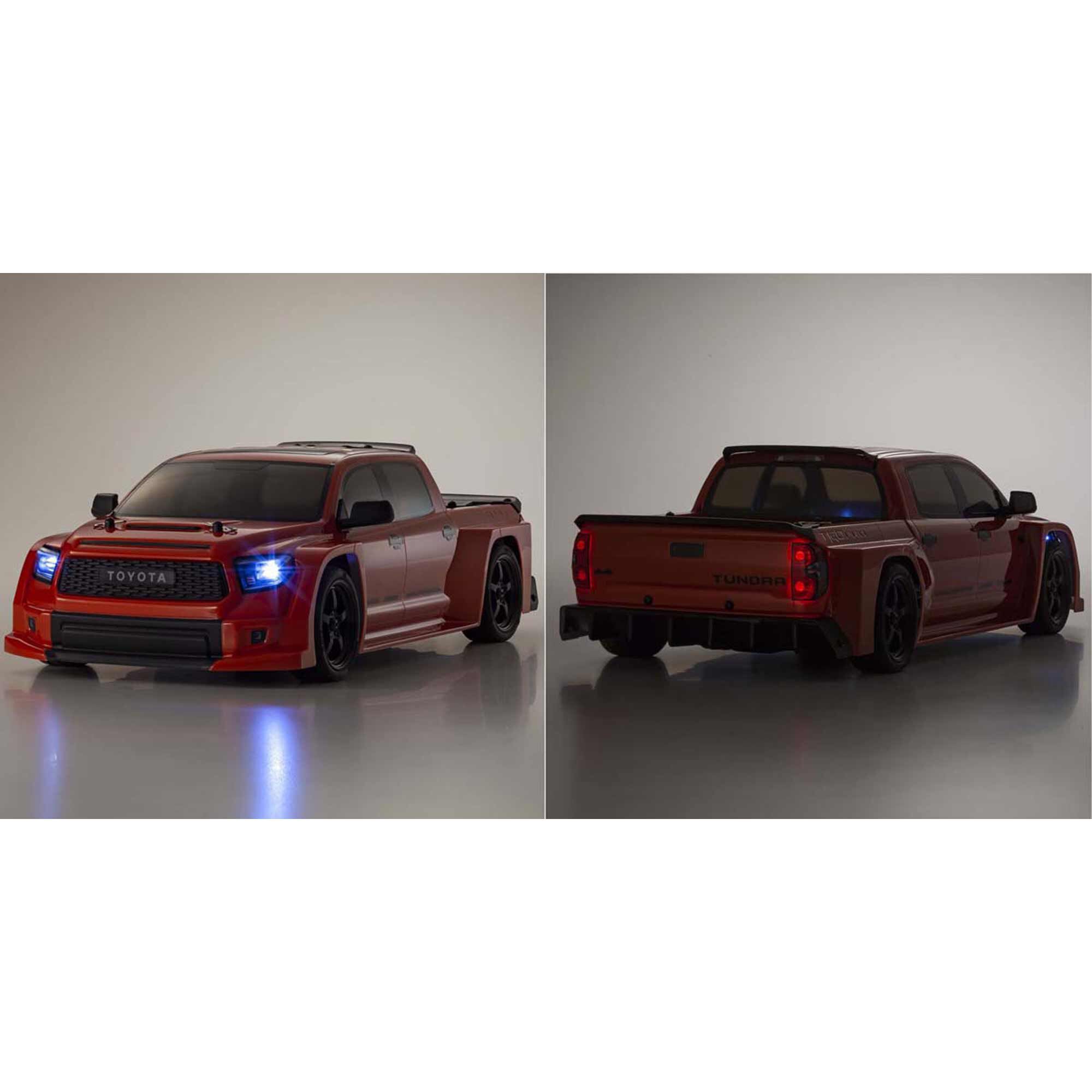 Kyosho 1/10 2021 Toyota Tundra Wide Body Fazer Mk2 FZ02L Brushed 4x4 On-Road Touring RTR, Inferno