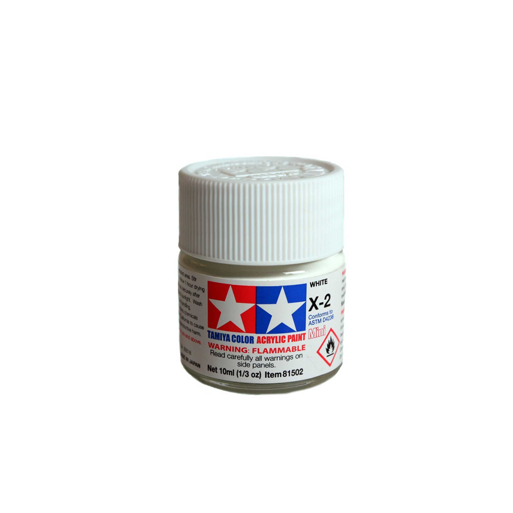 Tamiya Acrylic Mini X2, White