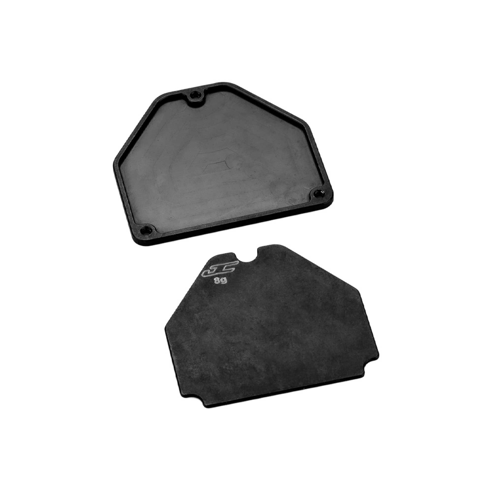 JConcepts, Inc. Steel Servo Weight Plate Set, 1/10 Team Associated RC10B7