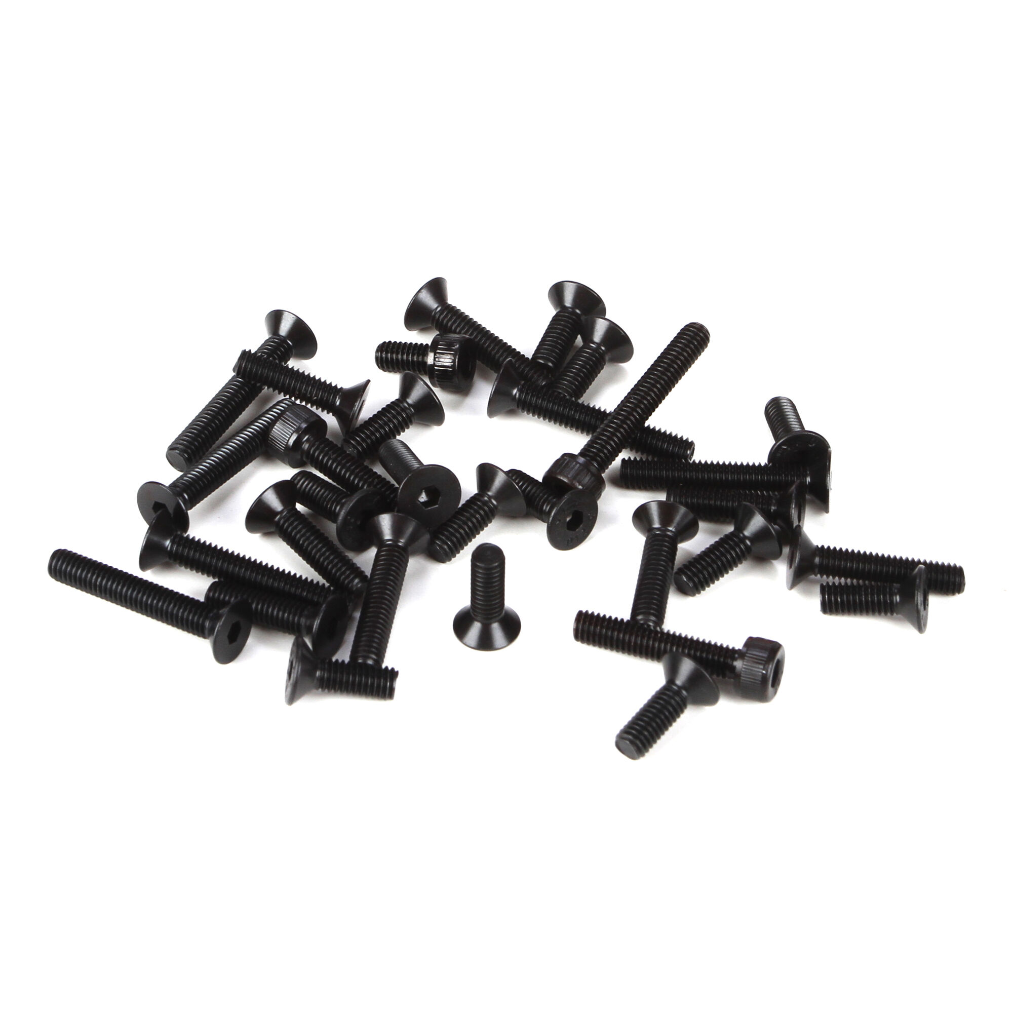 Losi 4mm FH & Cap Screw Asst. (32): 5IVE-T, MINI WRC