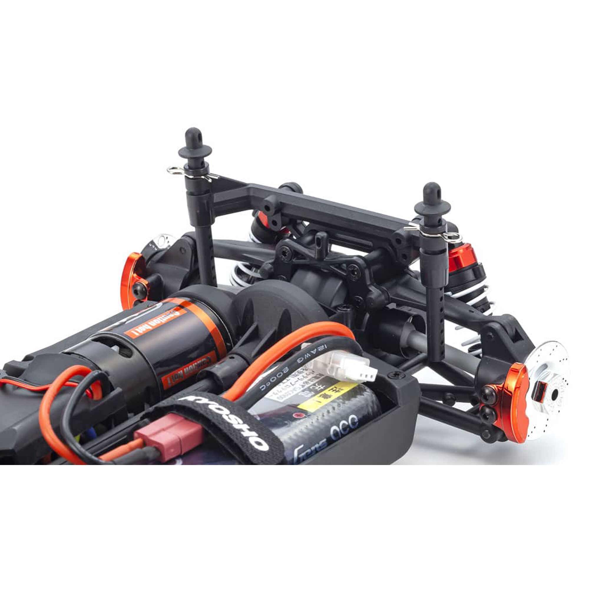 Kyosho 1/10 1969 Chevy El Camino Fazer Mk2 FZ02L Brushed 4x4 On-Road Touring RTR, Cortez Silver