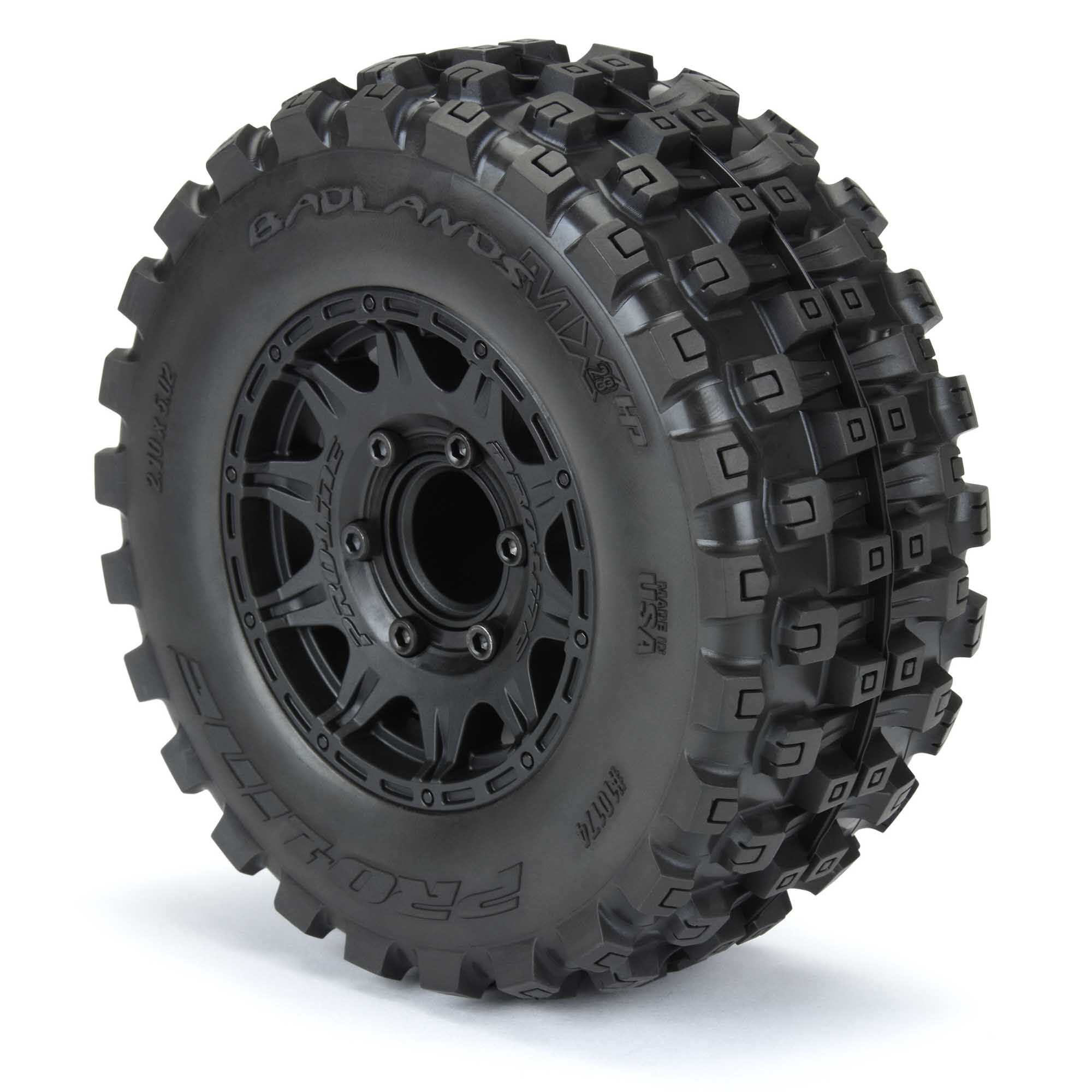 Pro-Line Racing 1/10 Badlands MX28 BELTED F/R 2.8" MT Tires MTD 12mm/14mm Raid (2)