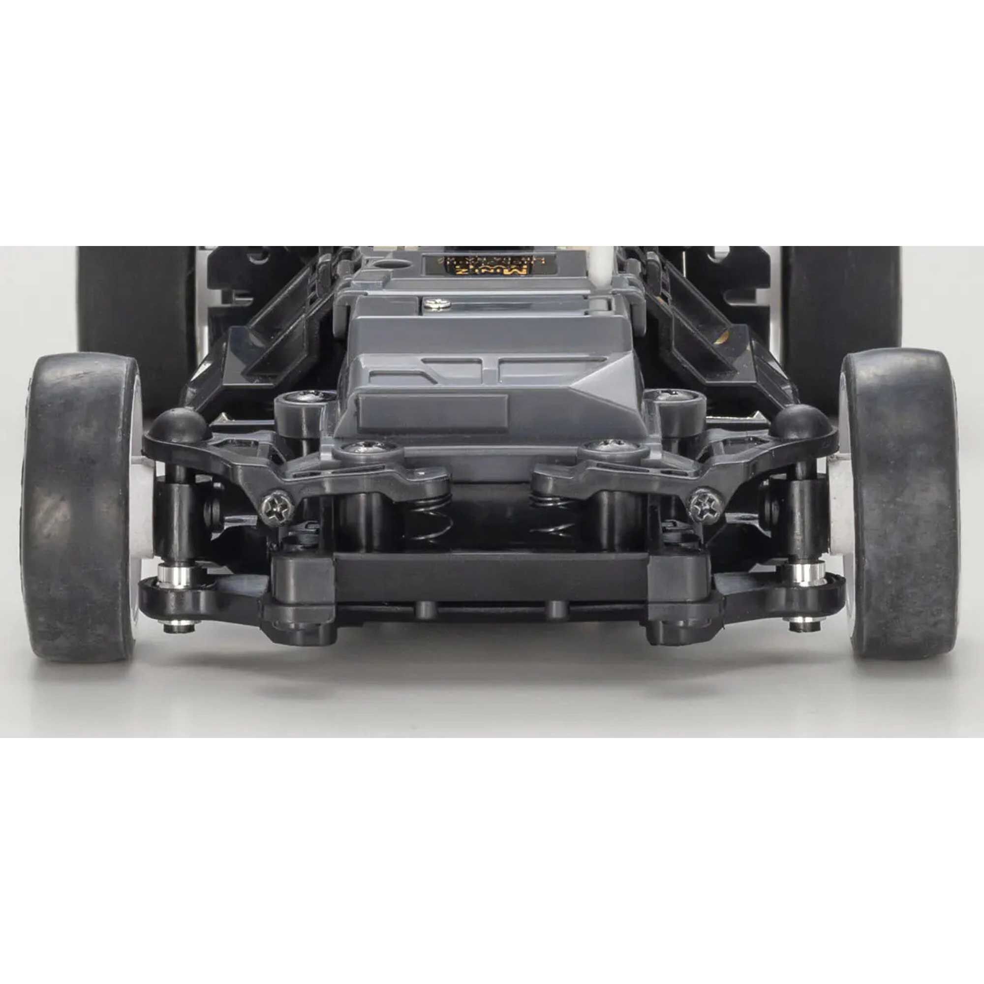 Kyosho 1/28 Chevrolet Corvette C8.R MR-04 MINI-Z RWD RTR, Guntmetal/ Red