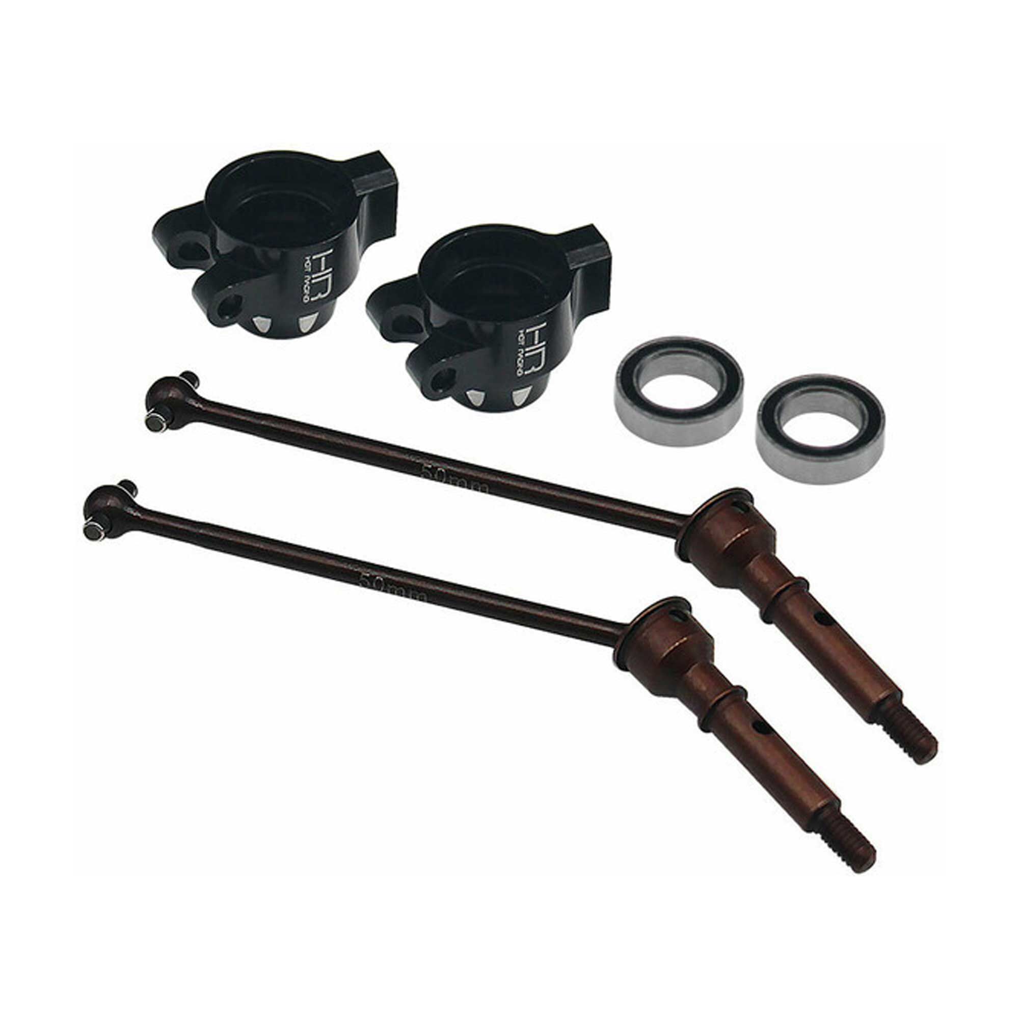 Hot Racing Spring Steel CVA Driveshaft Set Losi Mini-B 2.0