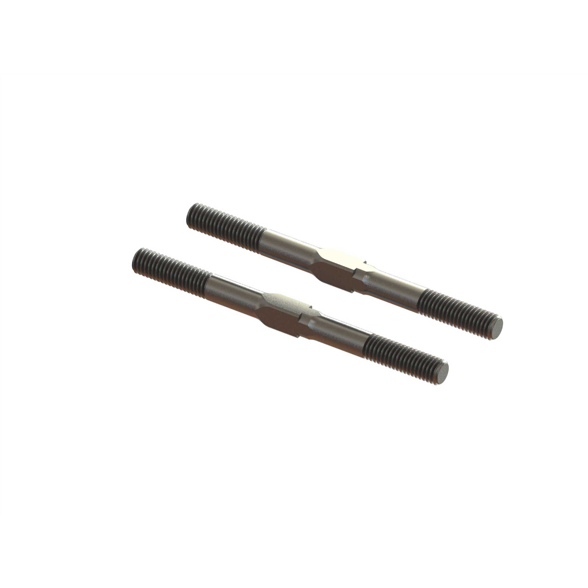 ARRMA Steel Turnbuckle, M5x65mm Silver (2): EXB