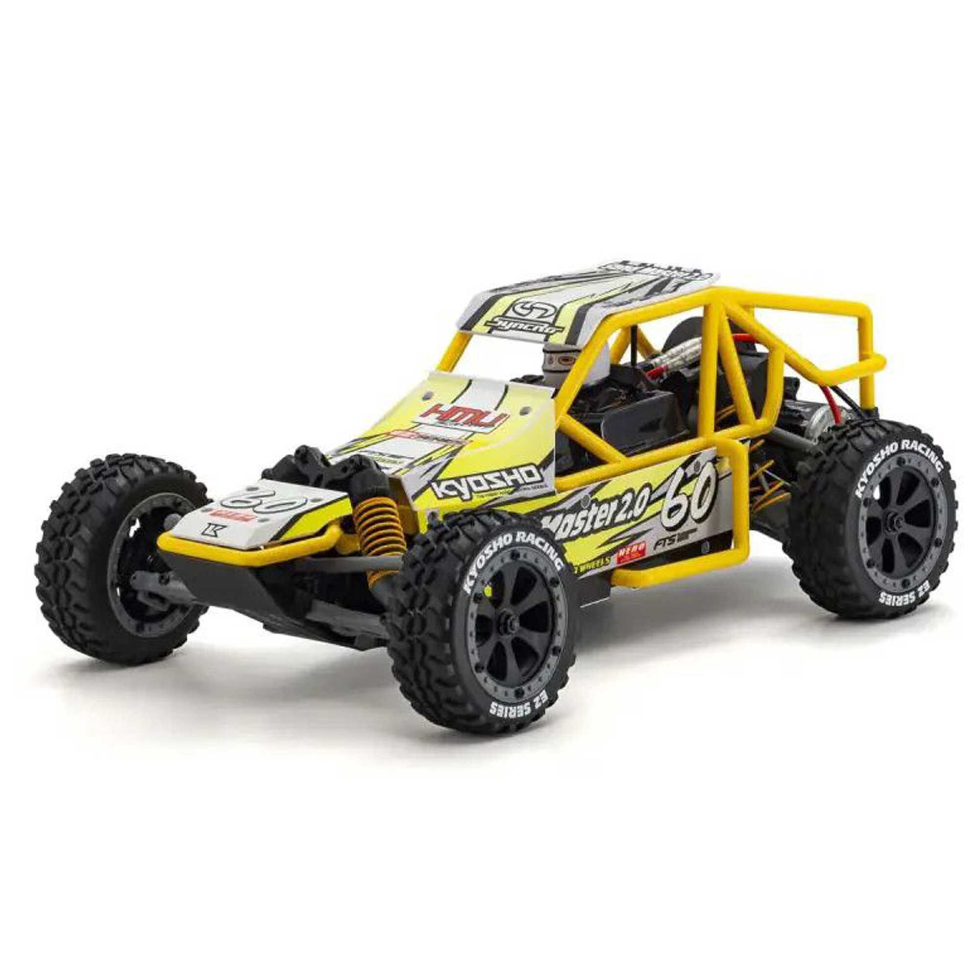 Kyosho 1/10 Sandmaster 2.0 4x4 Buggy RTR, Yellow