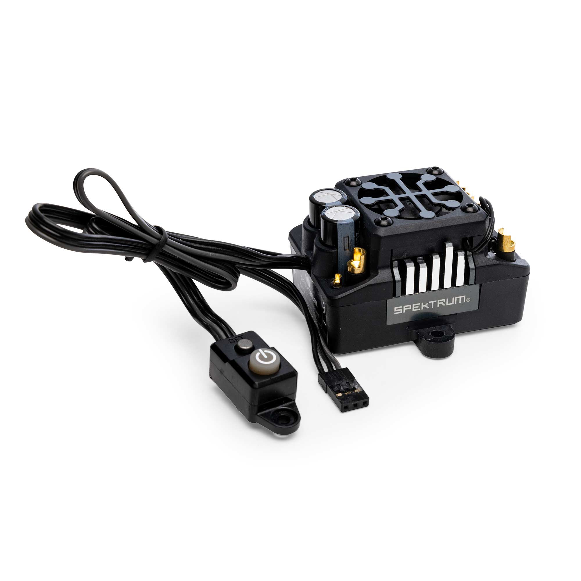 Spektrum Accessories Firma 130A Black Edition Sensored Brushless Smart ESC, 2S-4S
