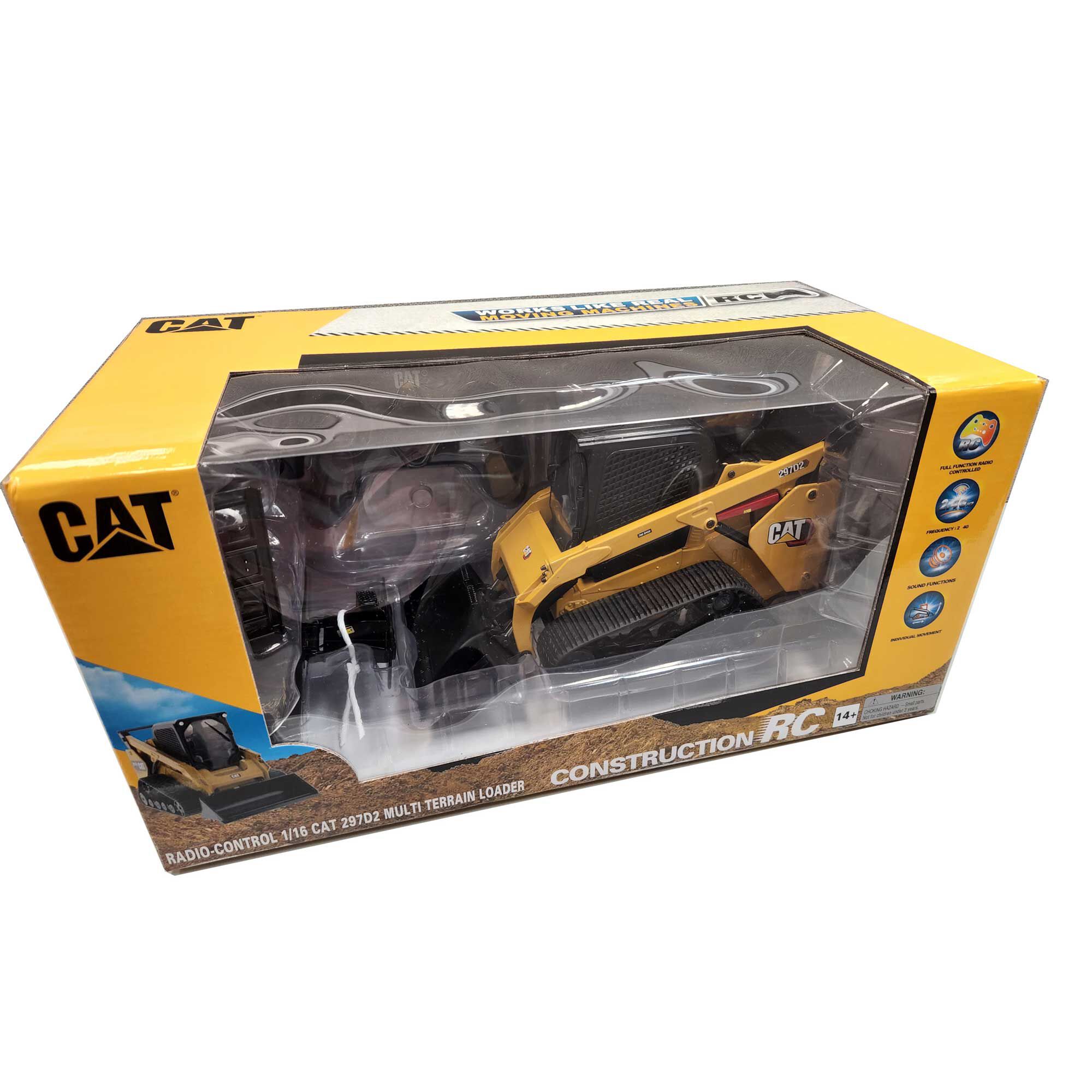 DCM/Racemasters 1/16 CAT 297D2 Skid Steer Loader