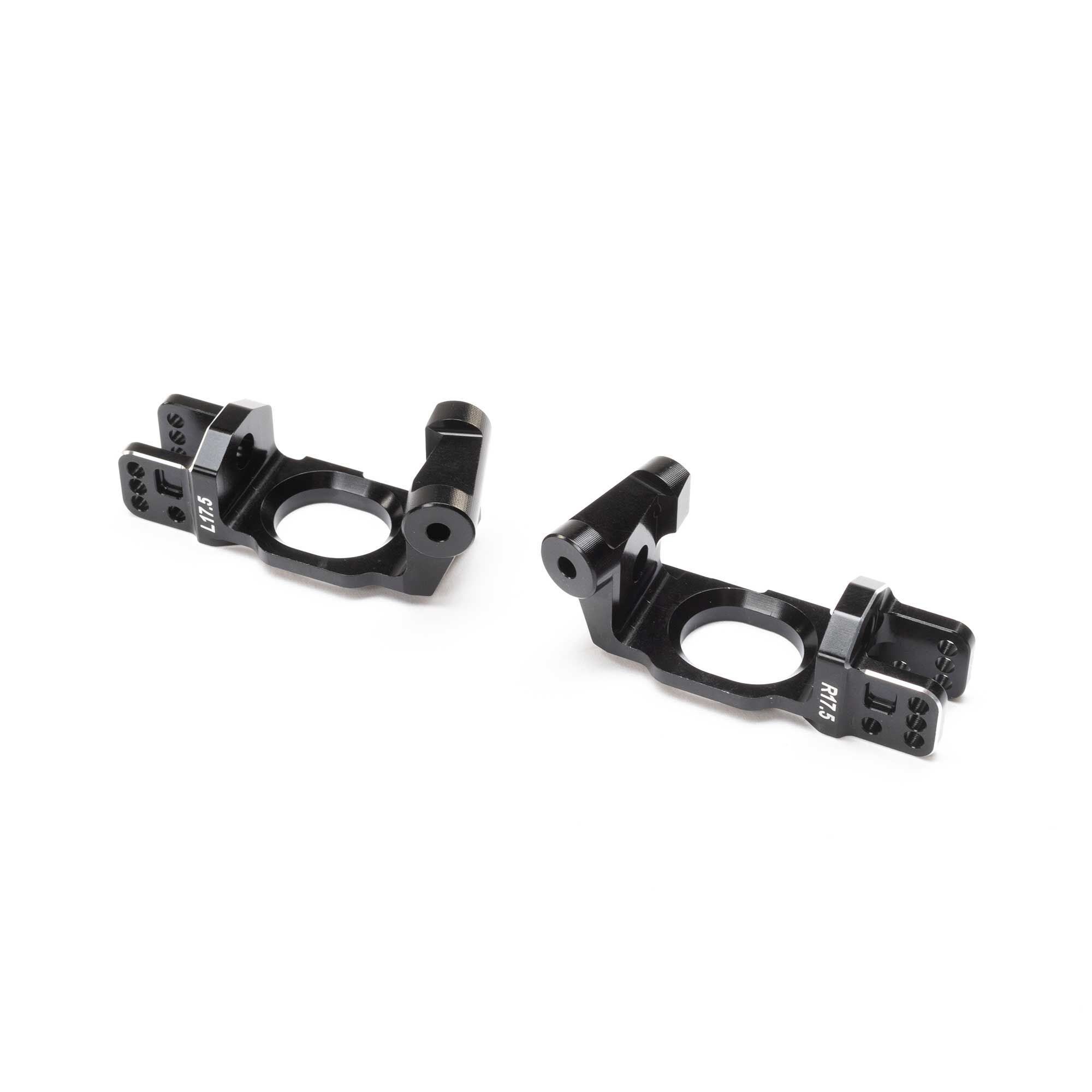 Team Losi Racing Aluminum Spindle Carrier Set, 17.5, V2: 8X