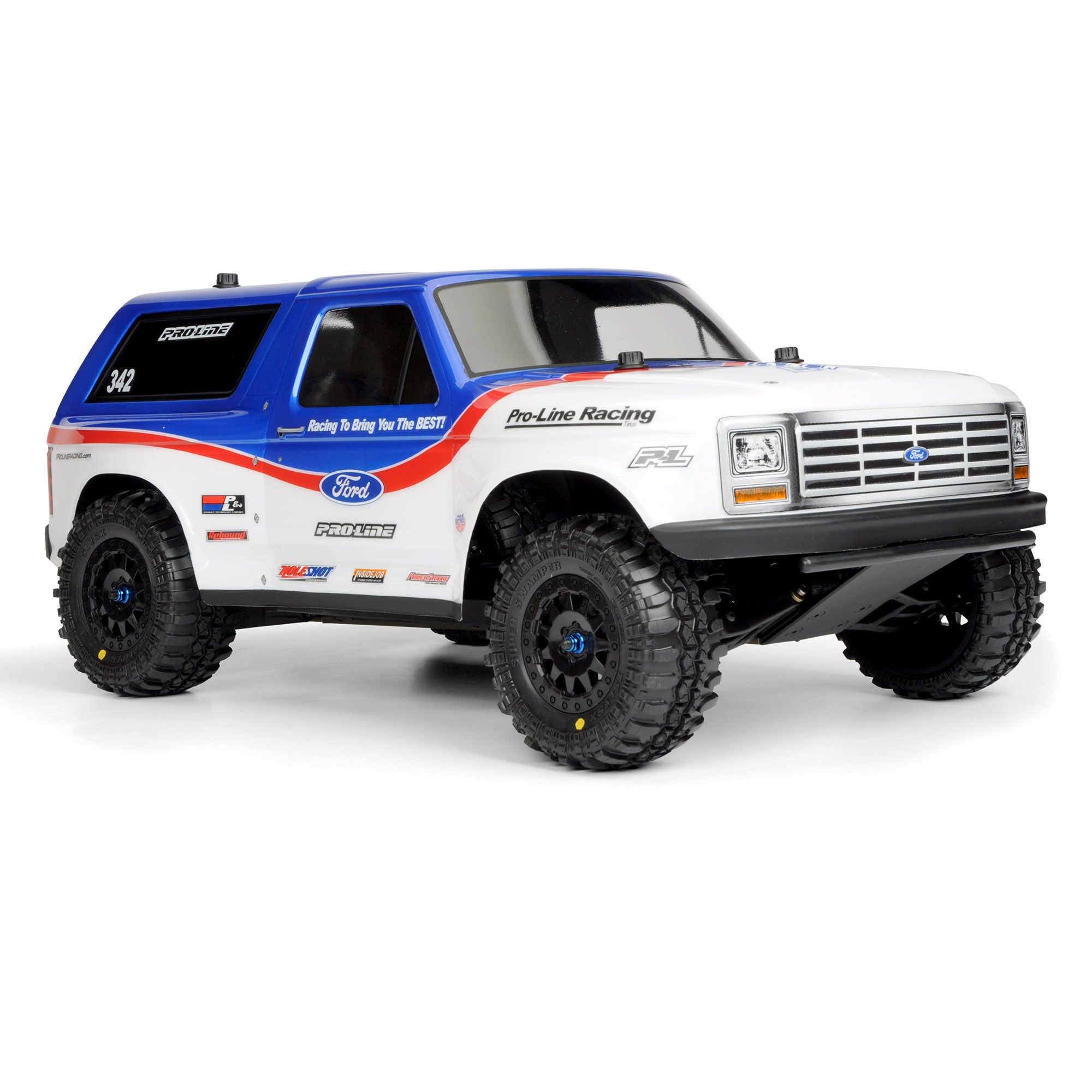 Pro-Line Racing 1/10 1981 Ford Bronco Clear Body: Short Course