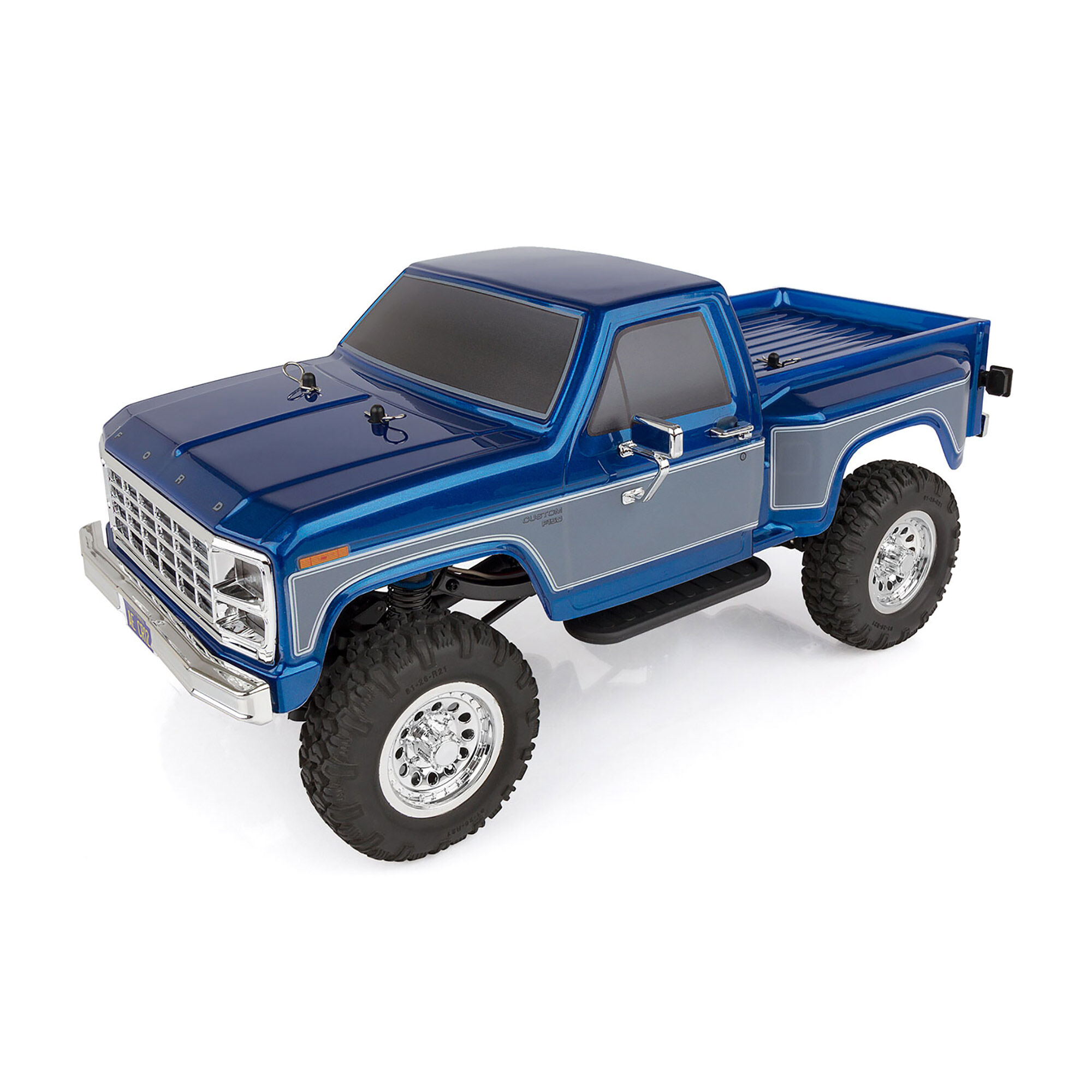 Team Associated 1/12 CR12 Ford F-150 Pick-Up 4WD Brushed RTR, Blue