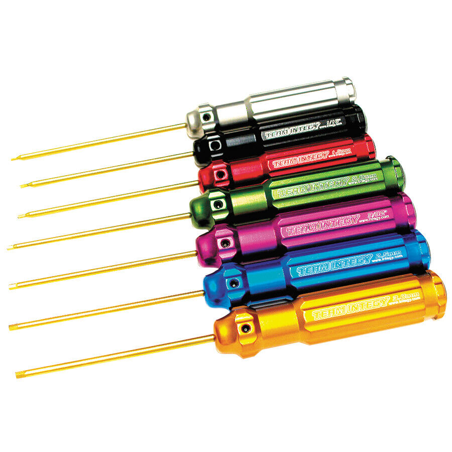 Integy Wrench Set Ti-Nitride Hex (7)