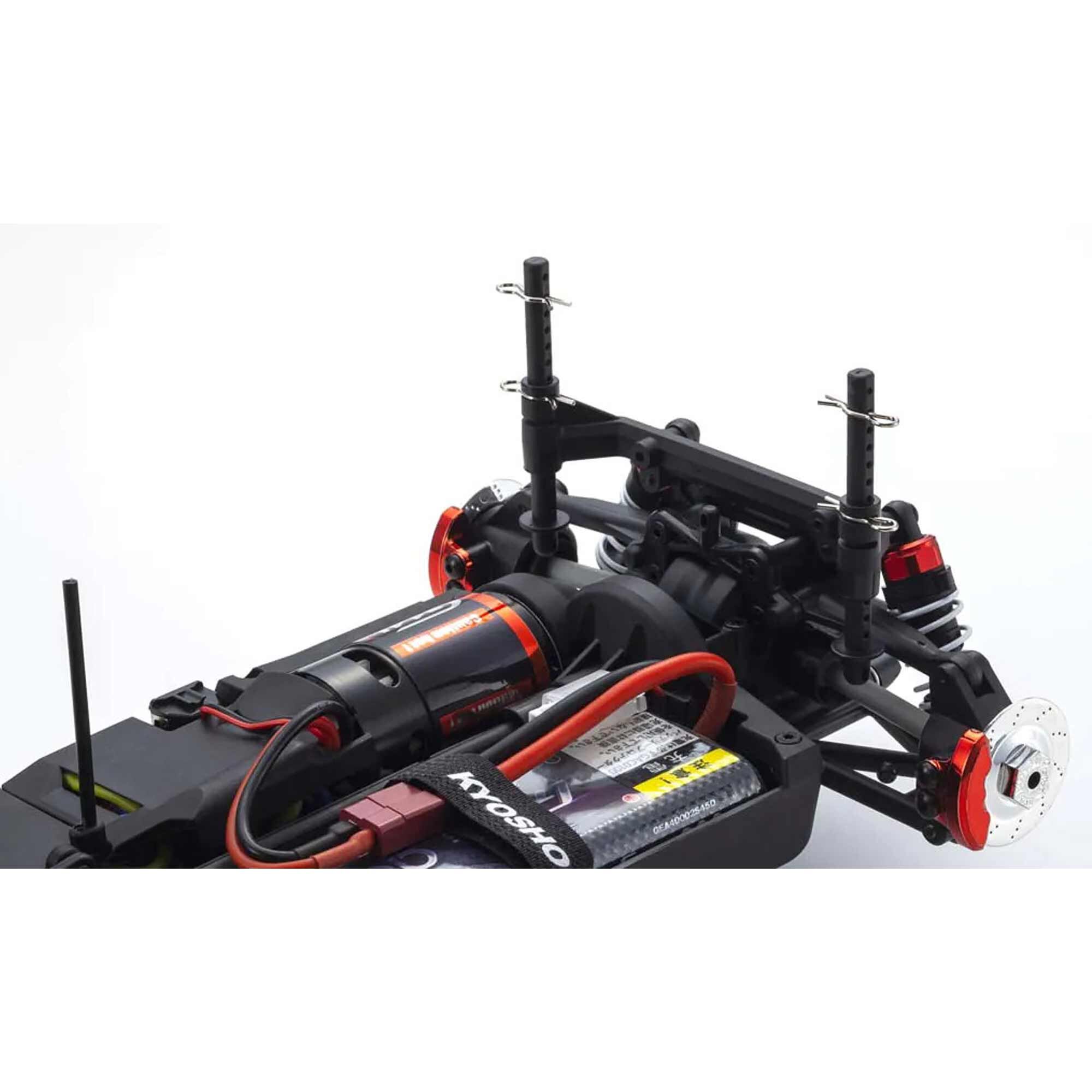 Kyosho 1/10 1957 Chevy Bel Air Coupe Fazer Mk2 FZ02L Brushed 4x4 On-Road Touring RTR, Tropical Turquoise