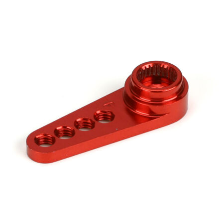 Dynamite 1/2 Machined Aluminum 25T Servo Arm, Red