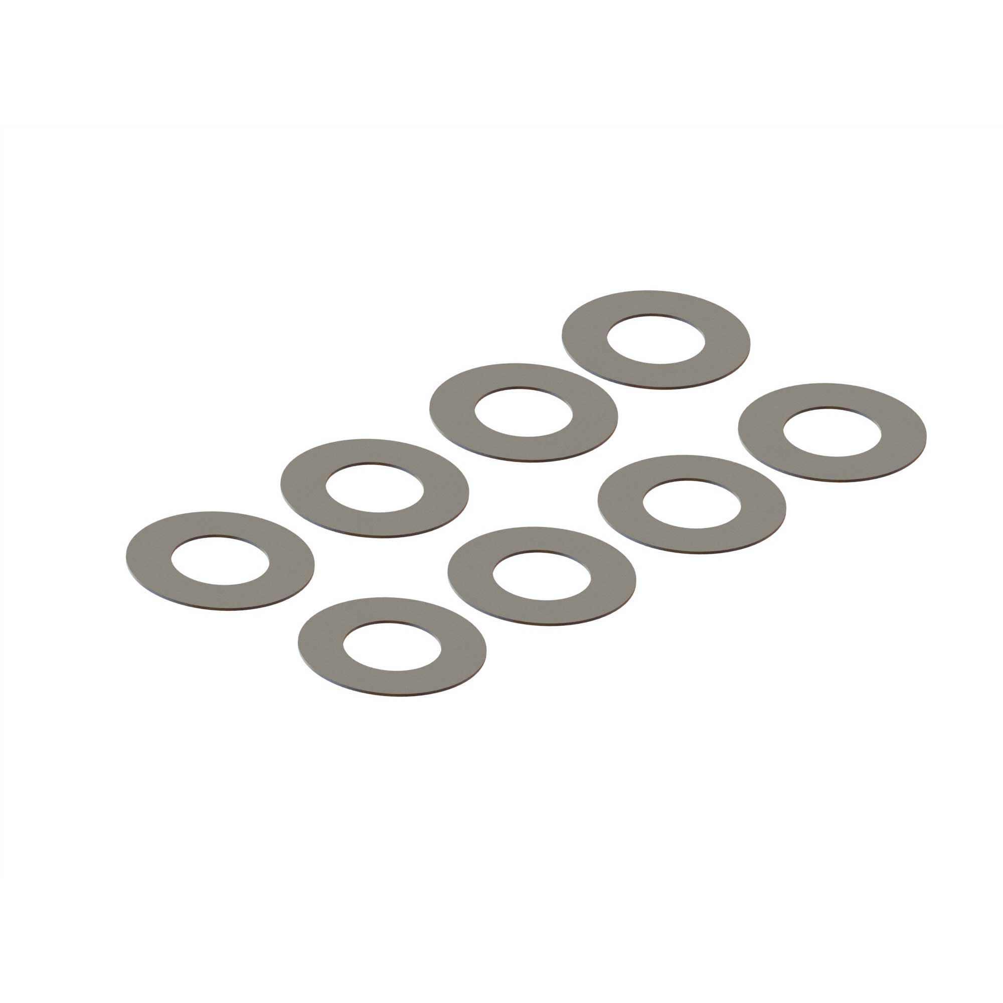 ARRMA Shim 6.2x11.9x0.2mm (8)