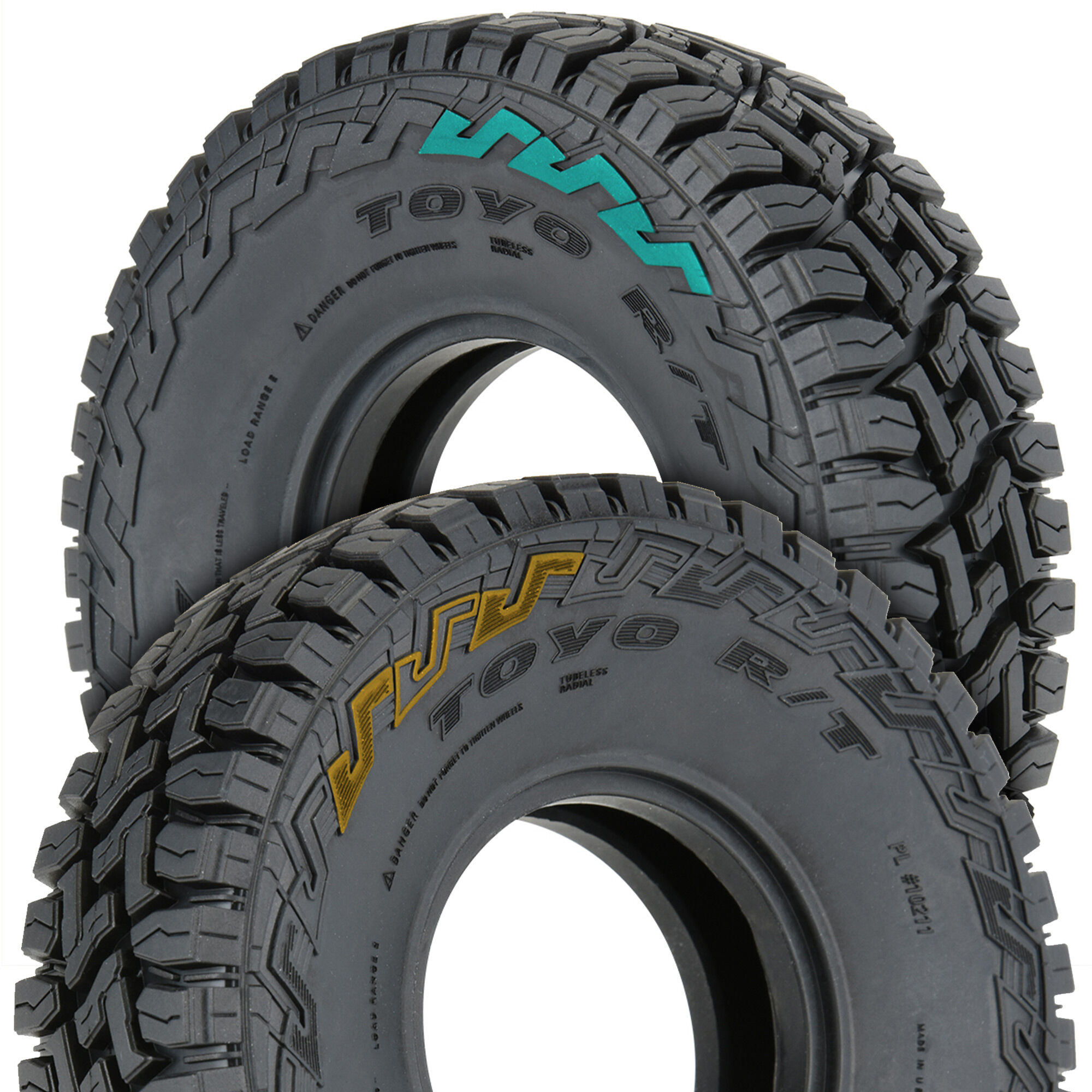 Pro-Line Racing 1/10 Toyo Open Country R/T G8 F/R 1.9" Rock Crawling Tires (2)