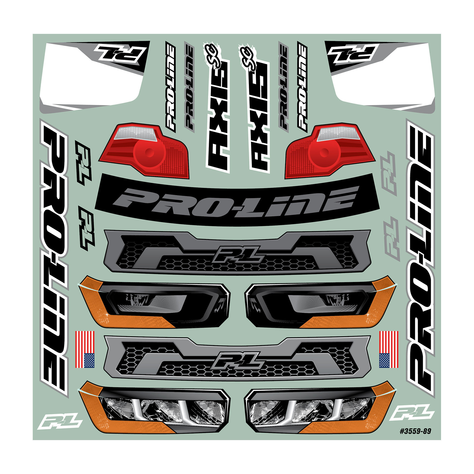 Pro-Line Racing 1/10 Axis SC Clear Body: Short Course