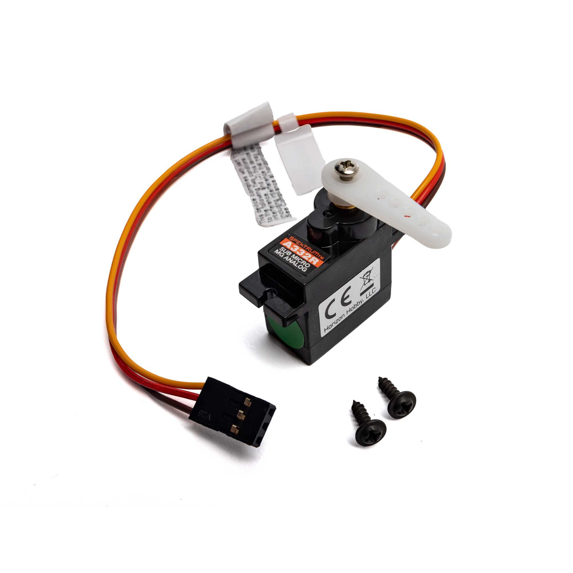 Spektrum A332R 9g Sub-Micro MG Servo; Reversed