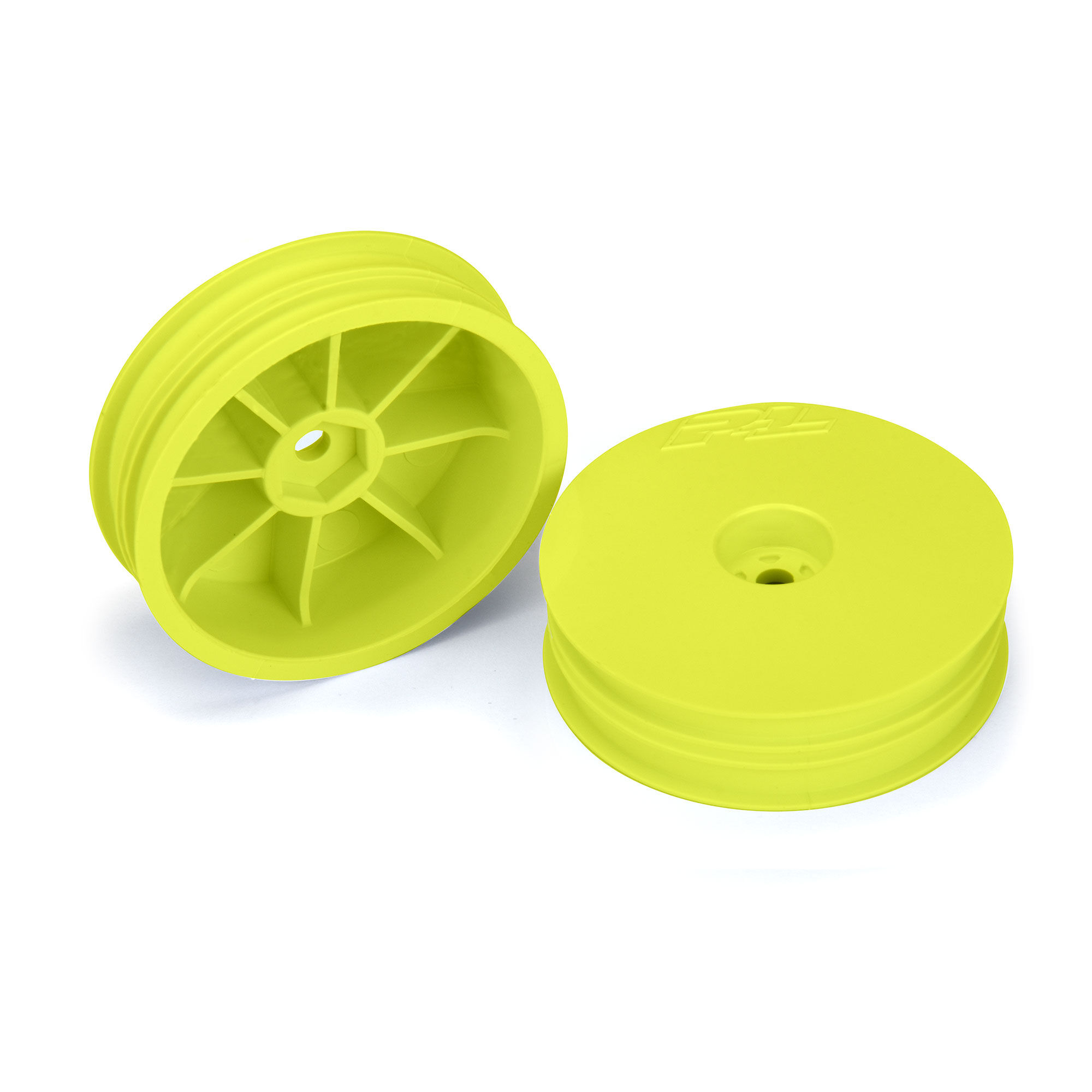 Pro-Line Racing 1/10 Velocity Narrow 2WD Front 2.2" 12mm Buggy Wheels (2) Yellow