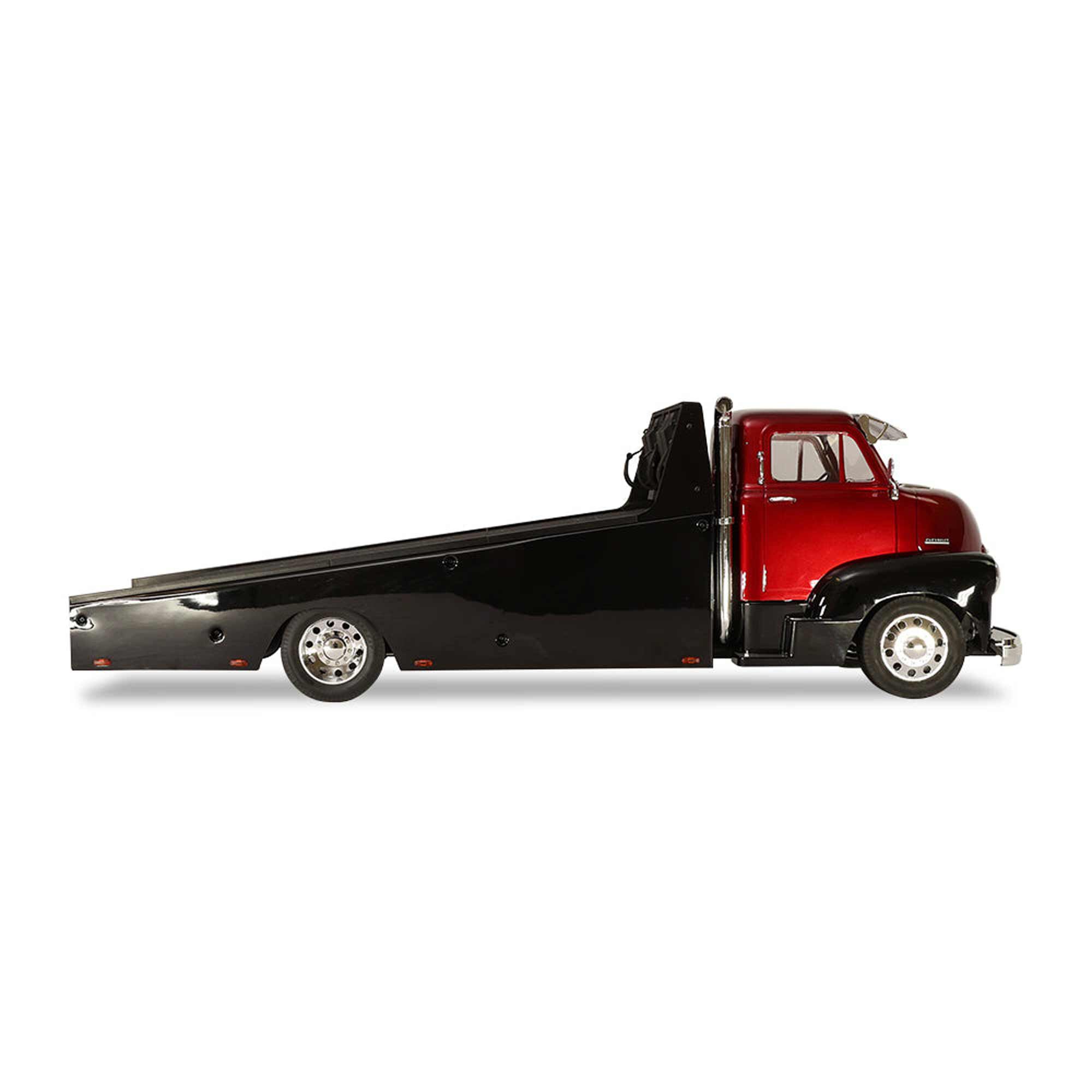 Redcat Racing 1/10 Custom 1953 Chevrolet Cab Over Engine Hauler RTR, Candy Red