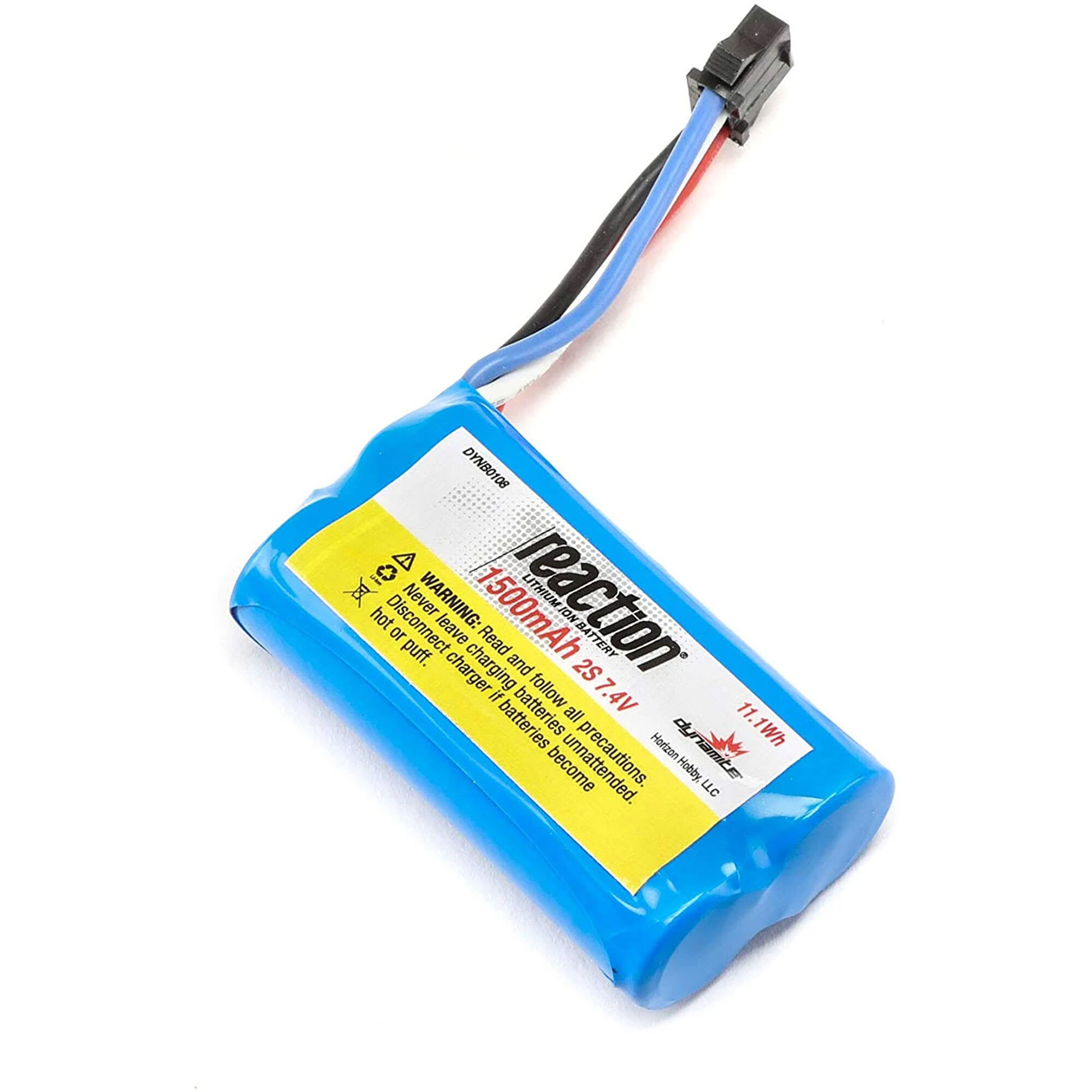 Pro Boat 7.4V 1500mAh 2S LiIon: PRB React 17