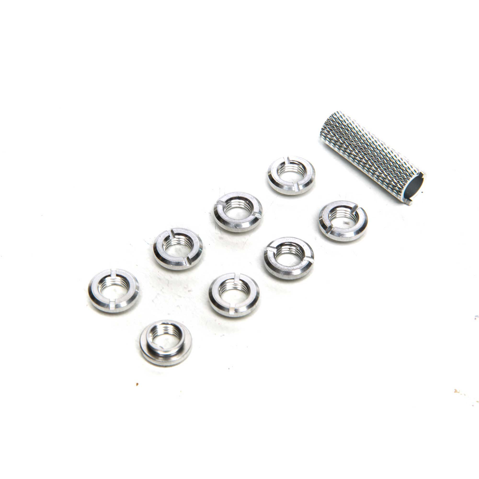 Spektrum Radio Silver Switch Nuts (8) & Wrench