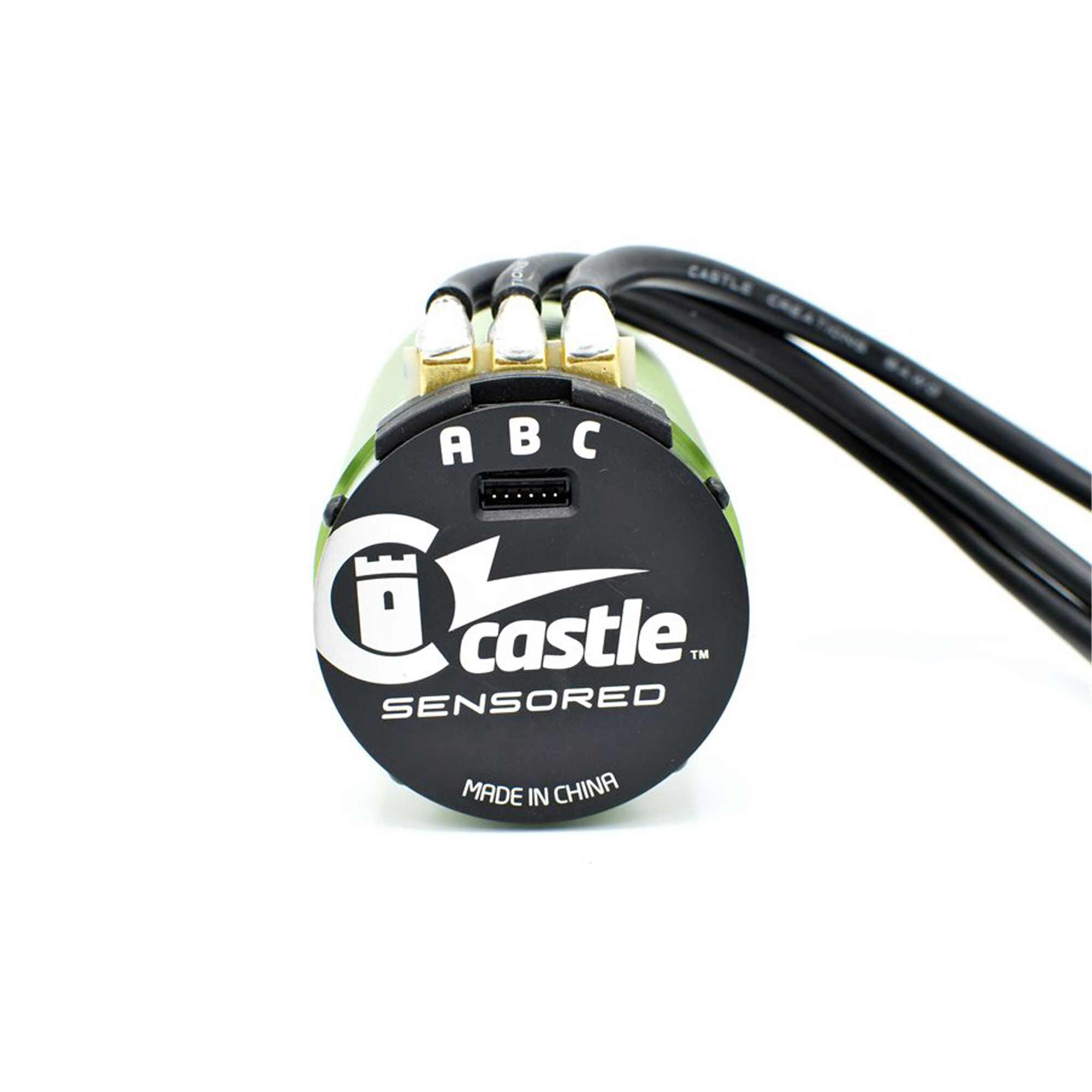 Castle Creations 4-Pole Sensored Brushless Motor, 2028-1700Kv