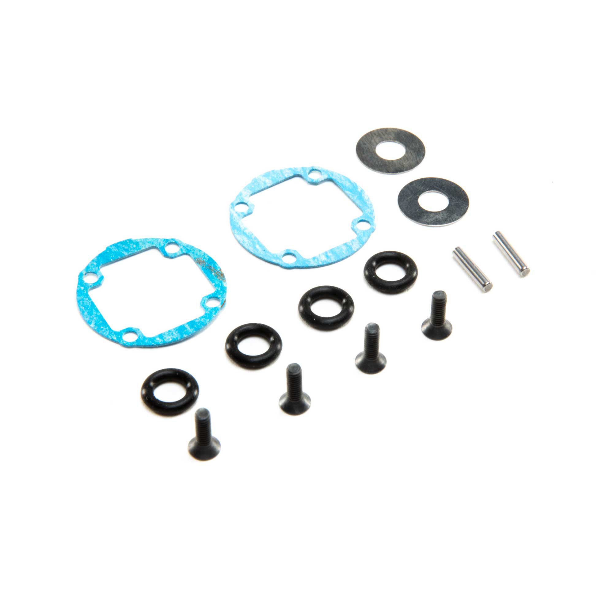 Team Losi Racing Seal & Hardware Set, G2 Gear Diff: 22