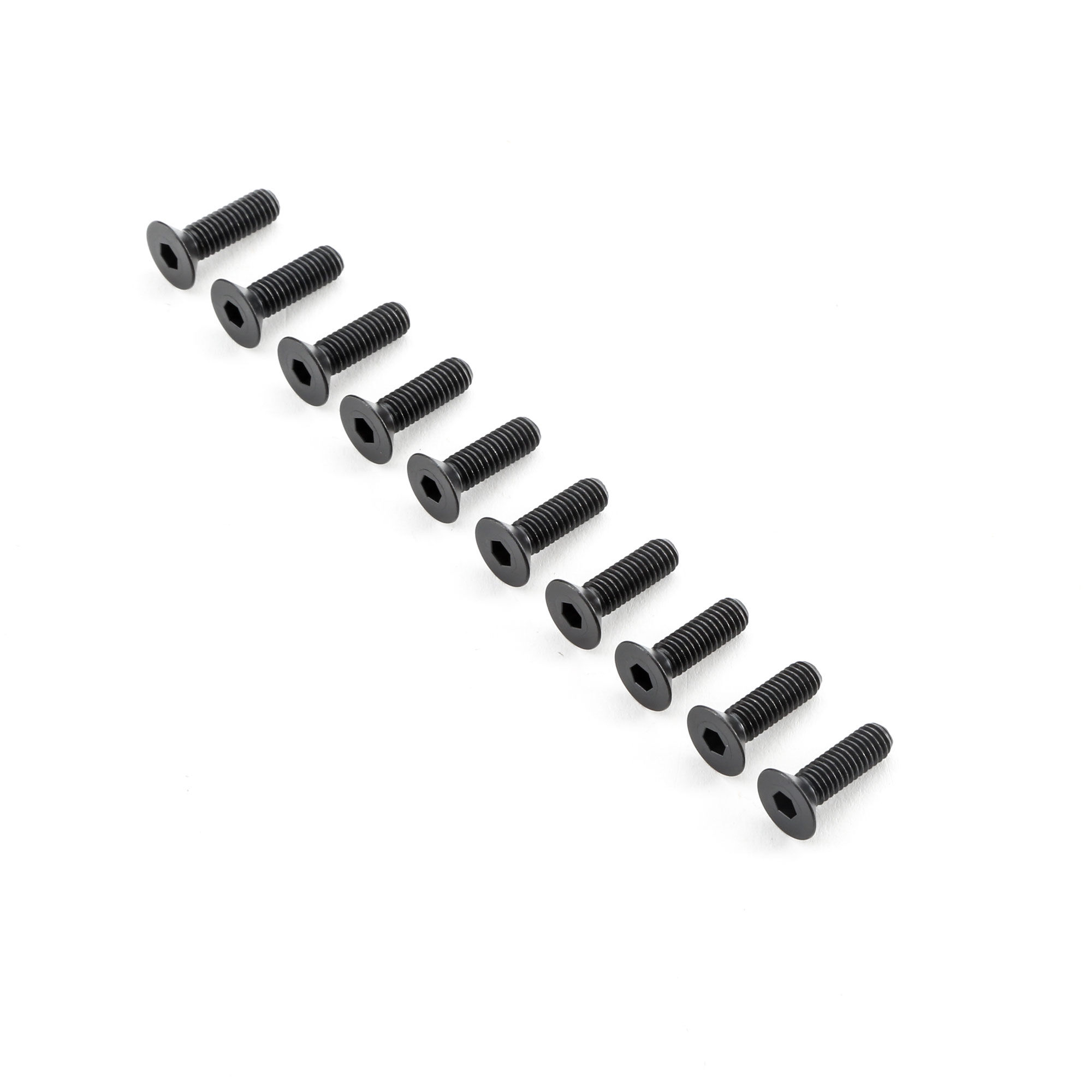 Team Losi Racing Flat Head Screws M6x20mm (10)