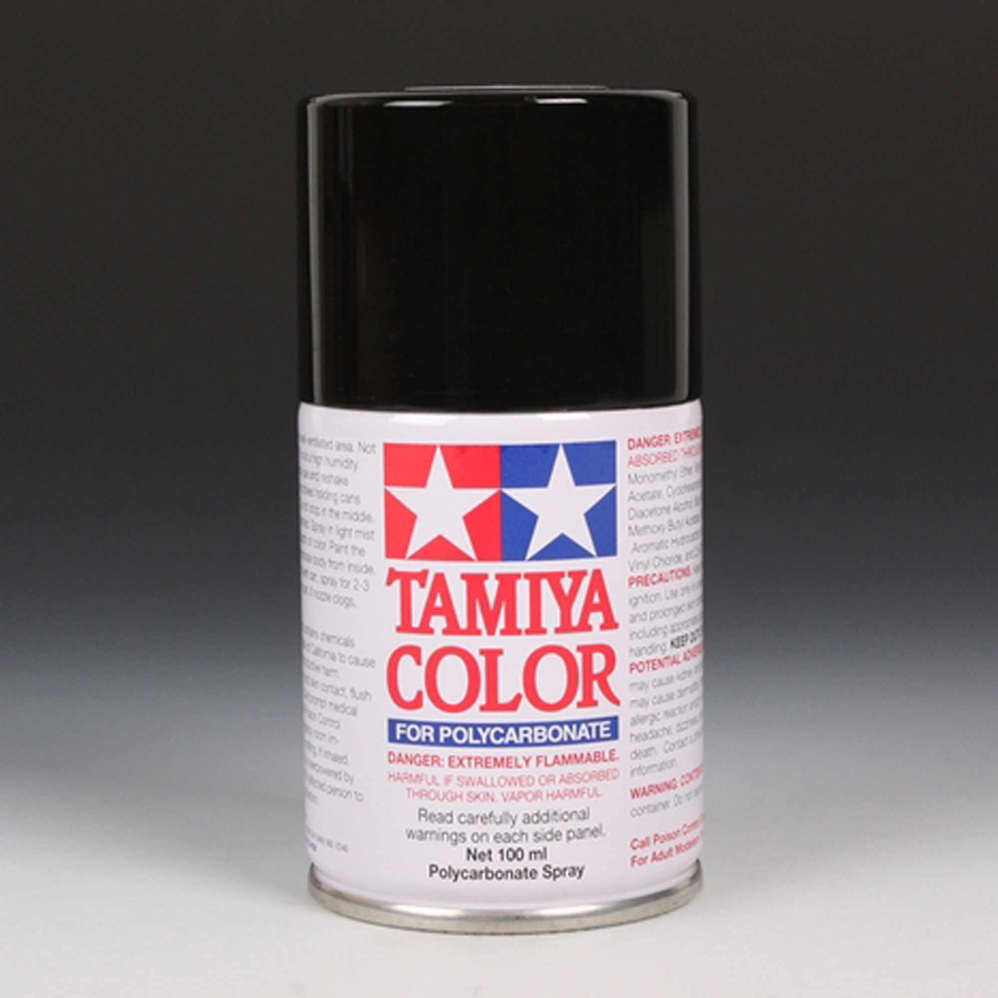 Tamiya Polycarbonate PS-5 Black, Spray 100 ml