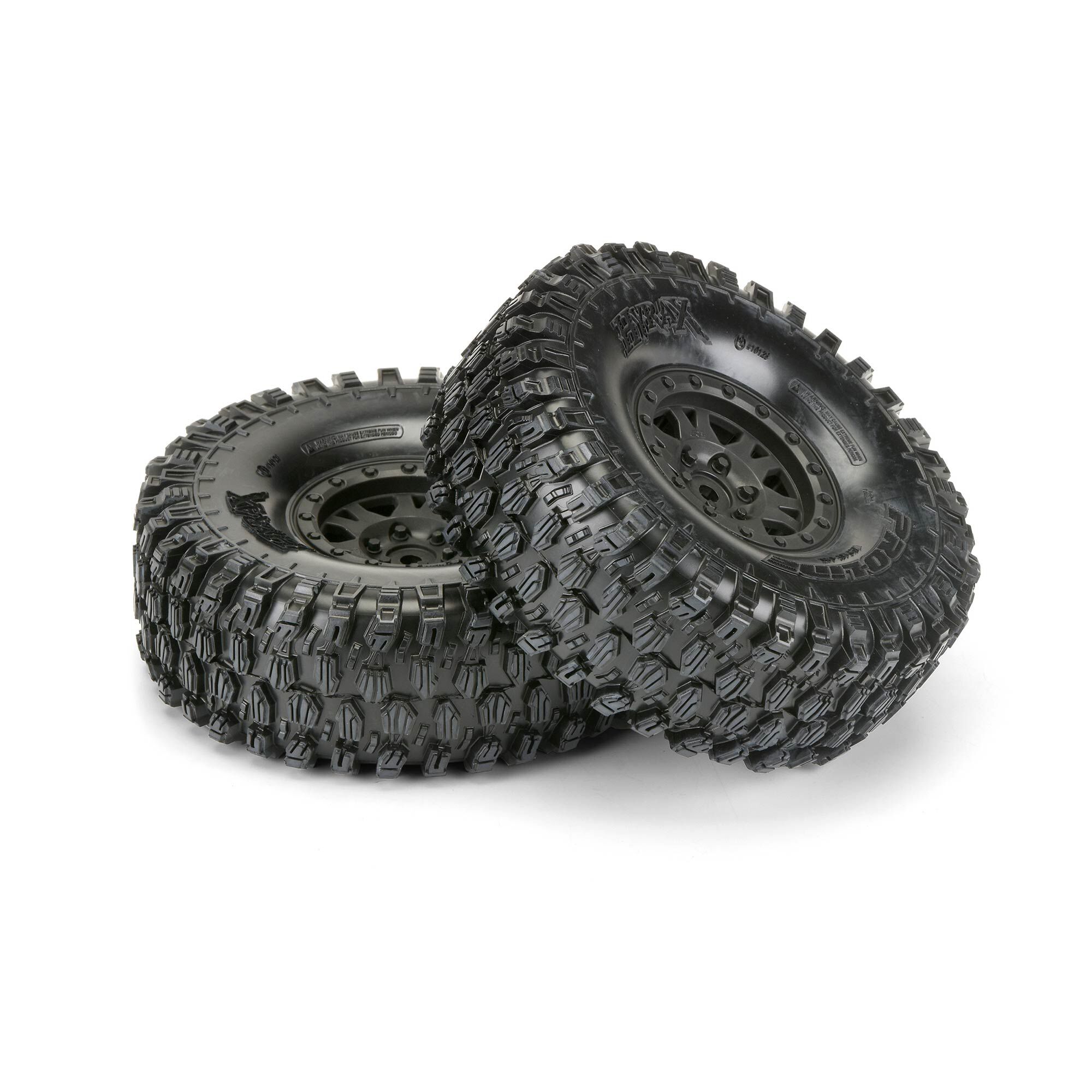 Pro-Line Racing 1/10 Hyrax G8 F/R 1.9" Crawler Tires Mounted 12mm Black Impulse (2)