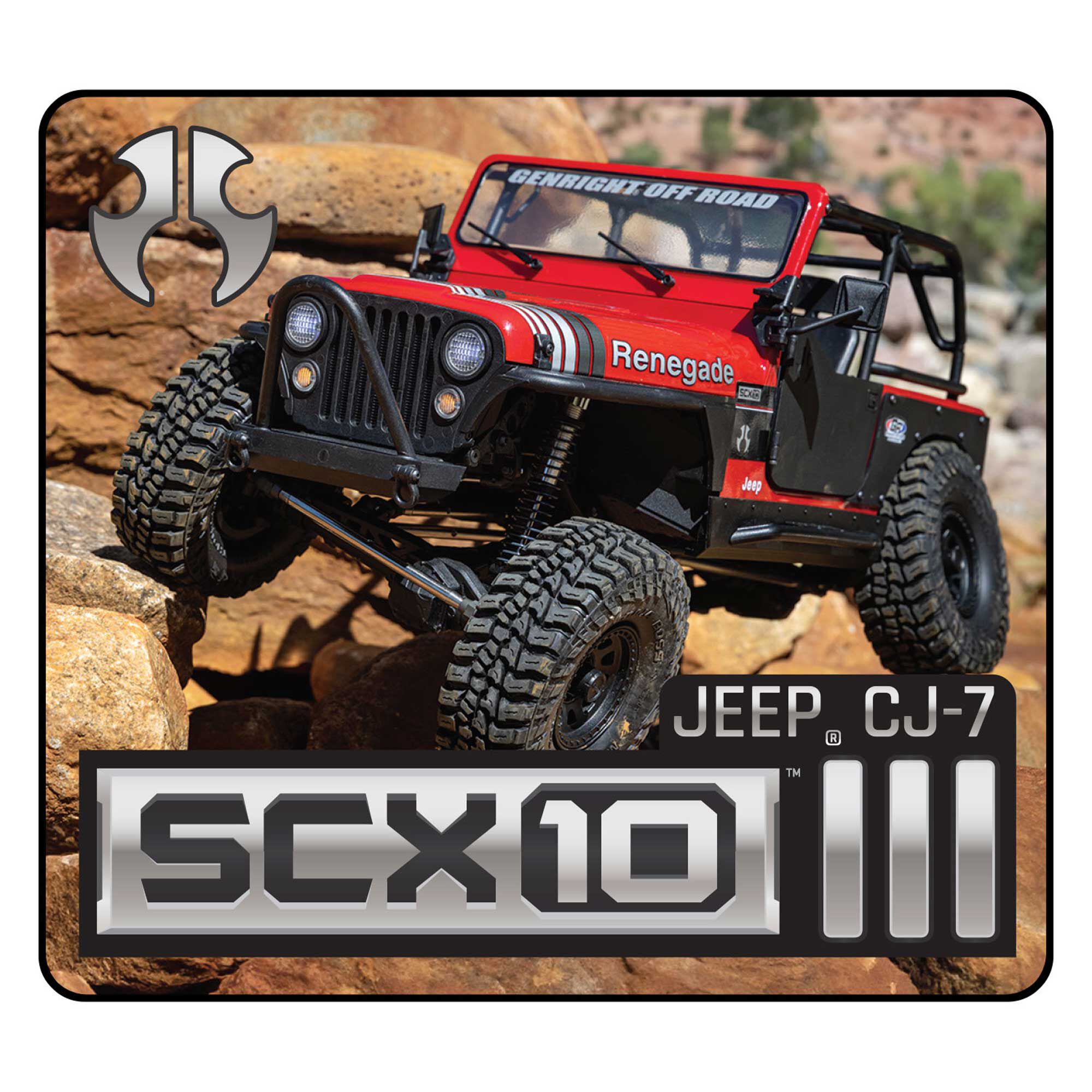 Axial Axial Jeep CJ-7 Sticker