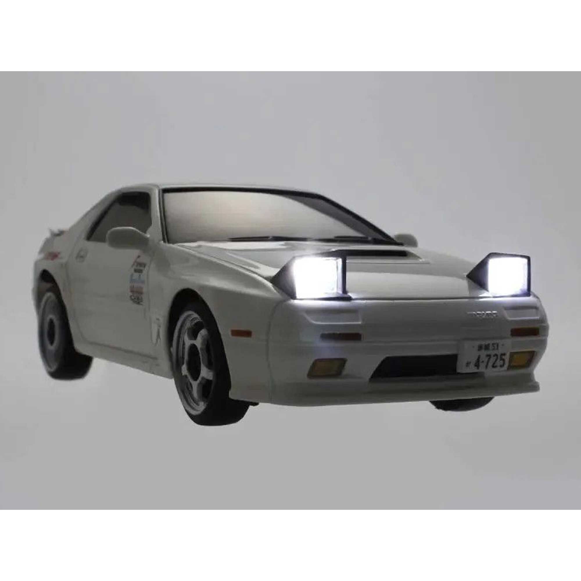 Kyosho 1/28 Initial D Mazda RX-7 FC3S 2WD On-Road First Mini-Z RTR, White