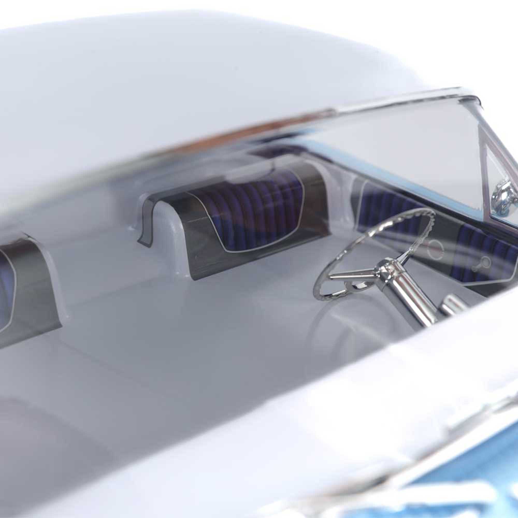 Redcat Racing 1/10 SixtyFour Chevrolet Impala Hopping Lowrider, Blue/White