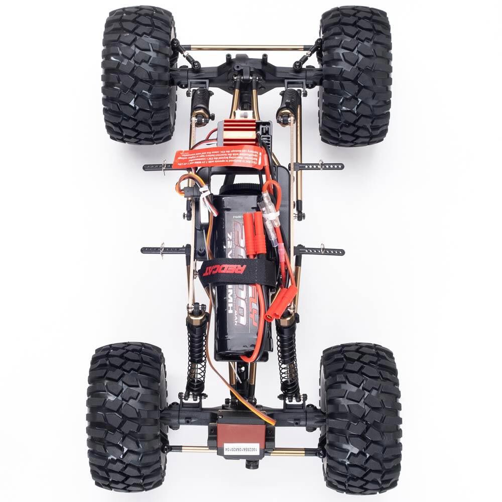 Redcat Racing 1/10 Everest-10 4WD Rock Crawler Brushed RTR, Blue/Black