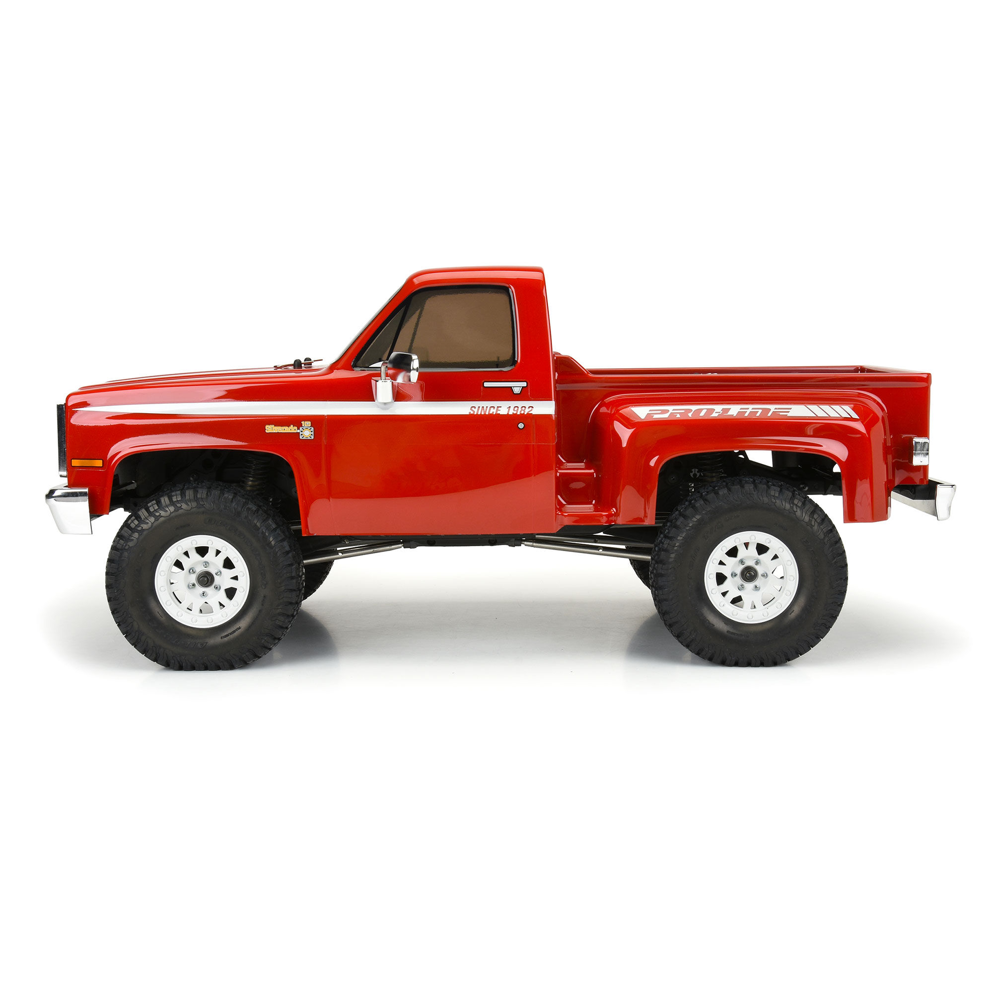 Pro-Line Racing 1982 Chevy K-10 Clear Body Set with Scale Molded Accessories