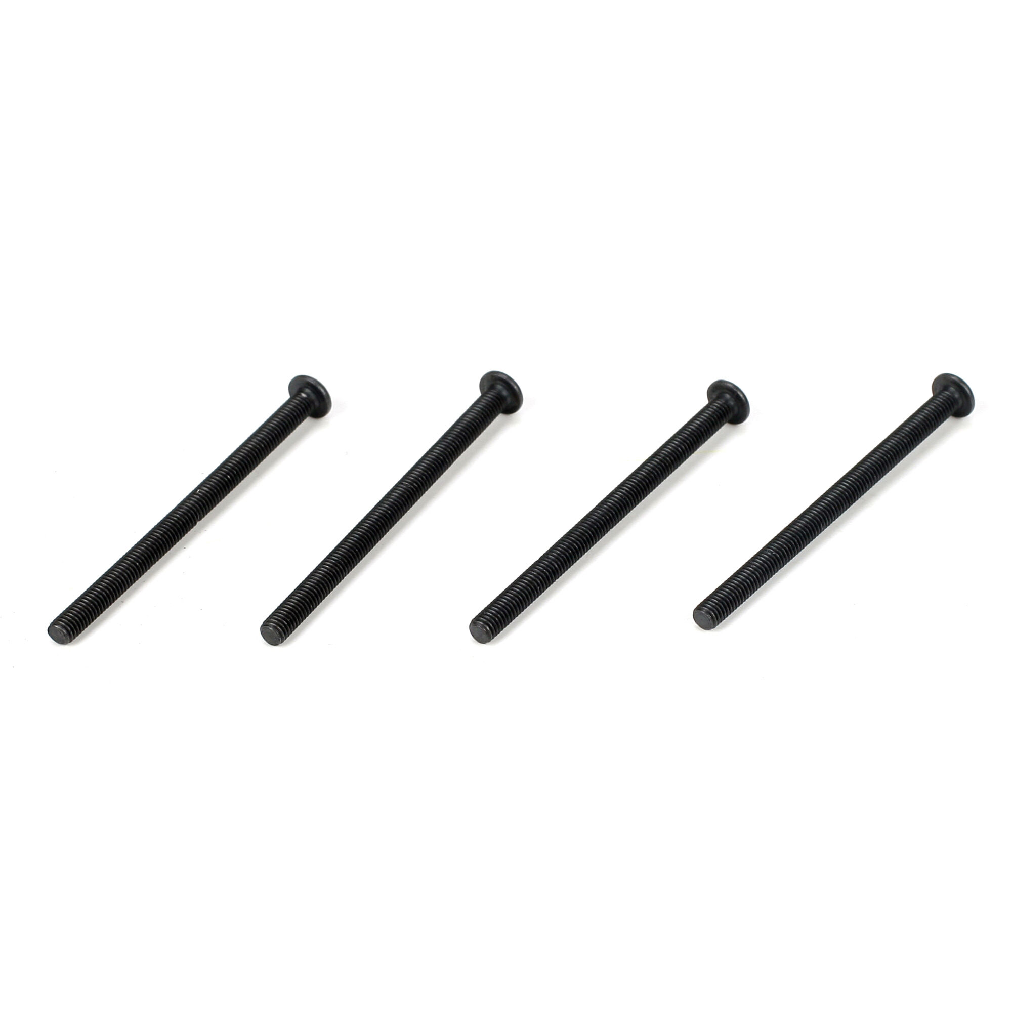 Team Losi Racing Button Head Screws, M3 x 44mm (4)