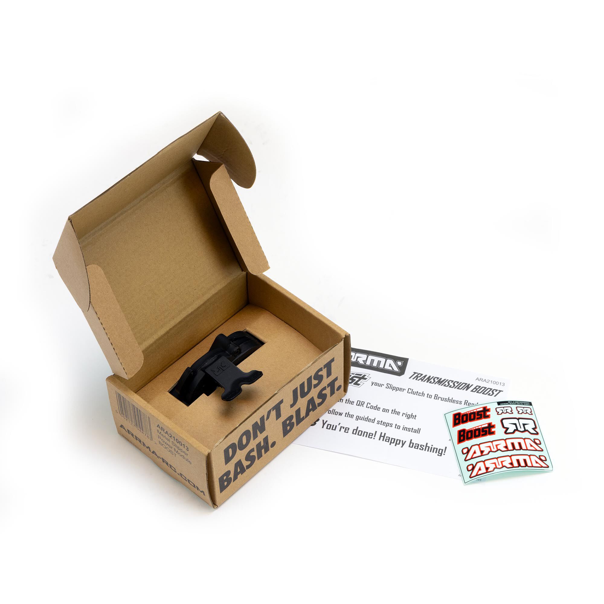 ARRMA Power Module & Metal Slipper Upgrade Set: BOOST BOX