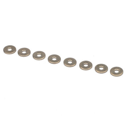 Dubro Products SS Flat Washer, #4