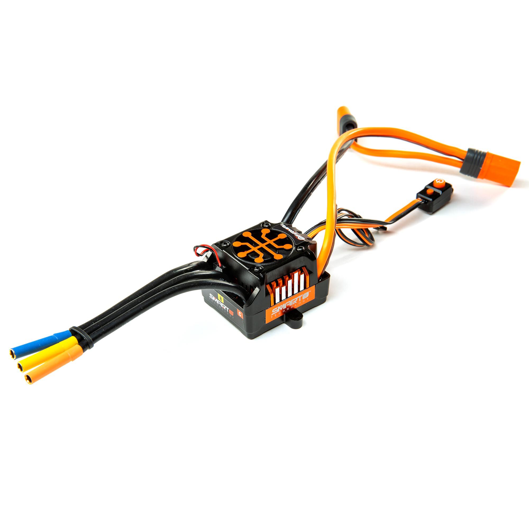 Spektrum Accessories Firma 150A V2 Brushless Smart ESC 6S, Orange: IC5