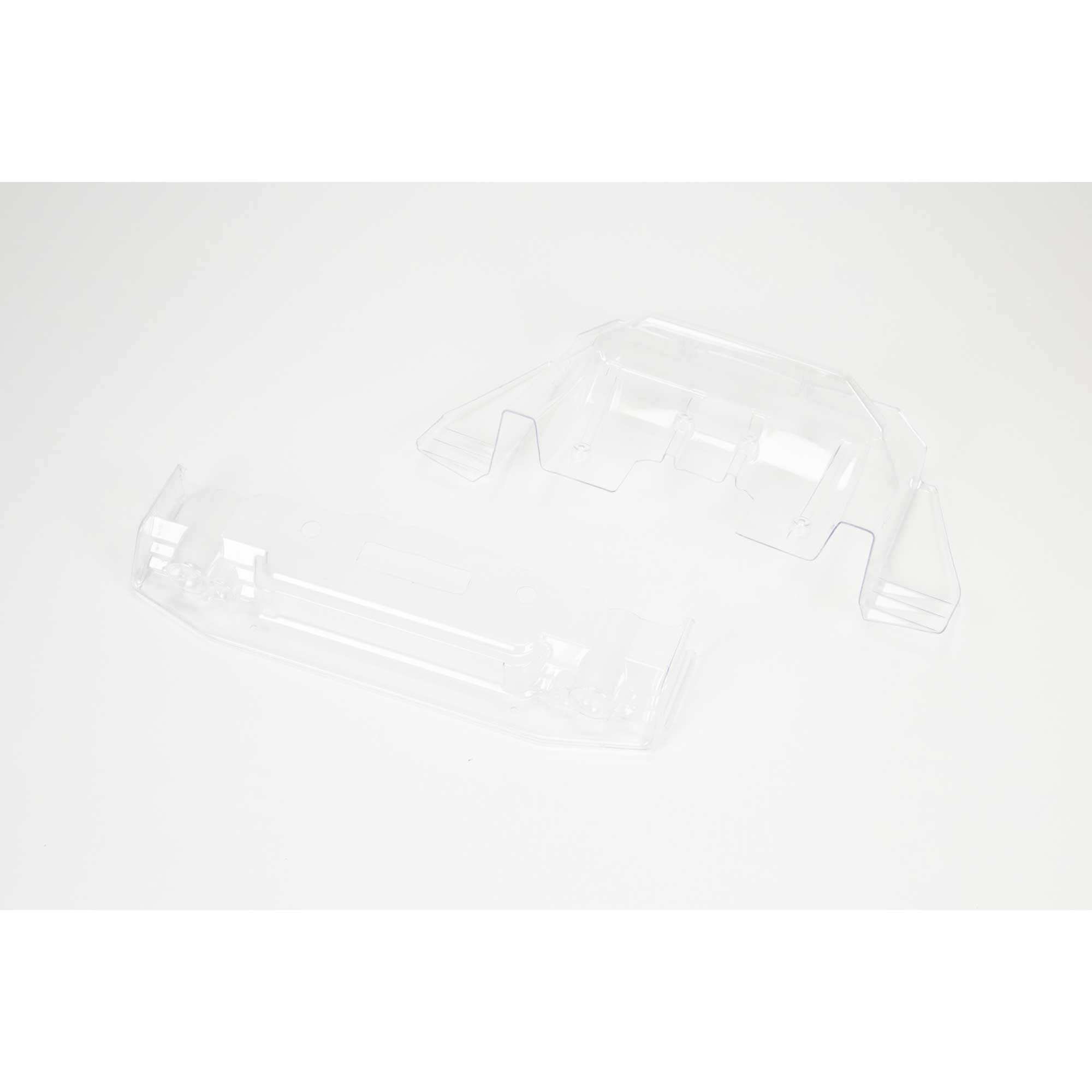ARRMA Clear Splitter And Diffuser, Trimmed: FELONY 6S BLX
