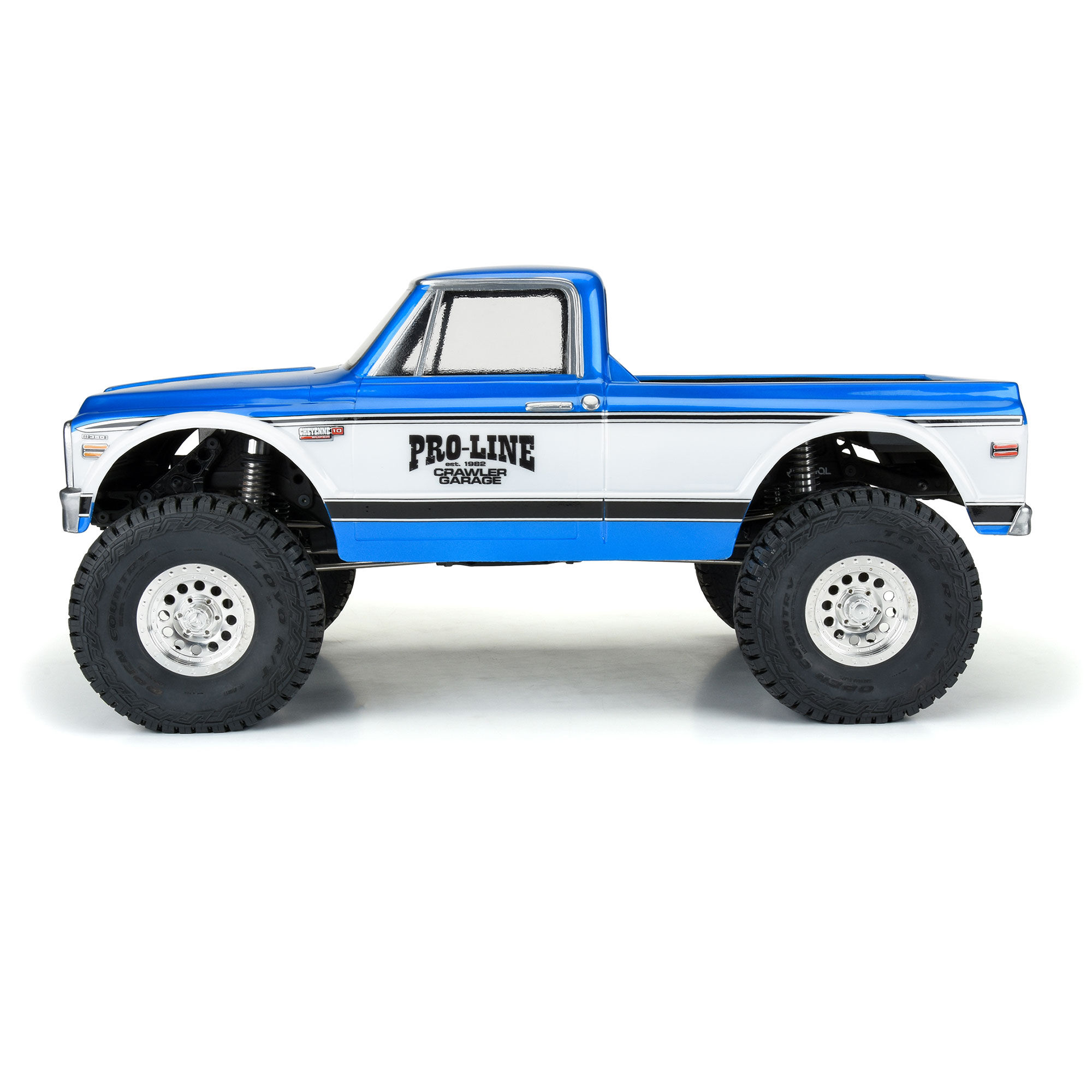 Pro-Line Racing 1/10 1972 Chevy K-10 Clear Body 12.3" Wheelbase Crawlers