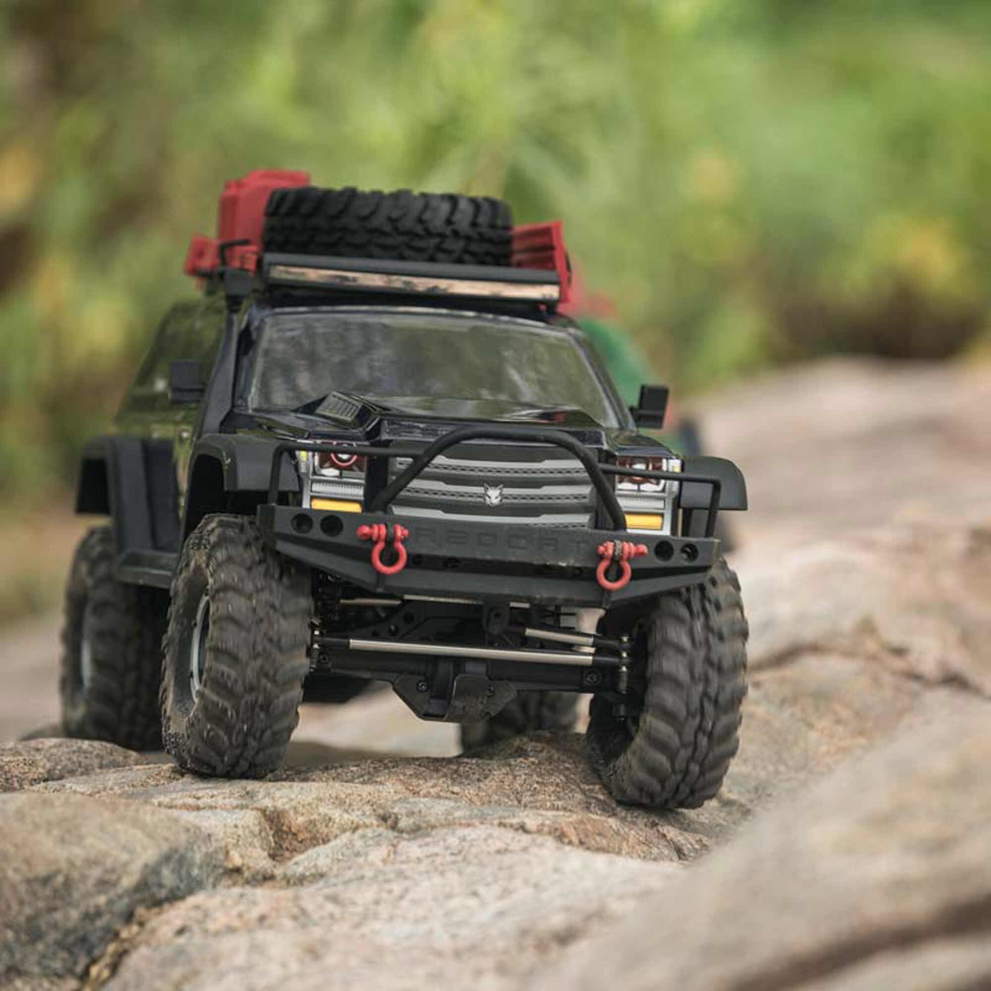 Redcat Racing 1/10 Everest Gen7 Pro 4WD Crawler Brushed RTR, Black