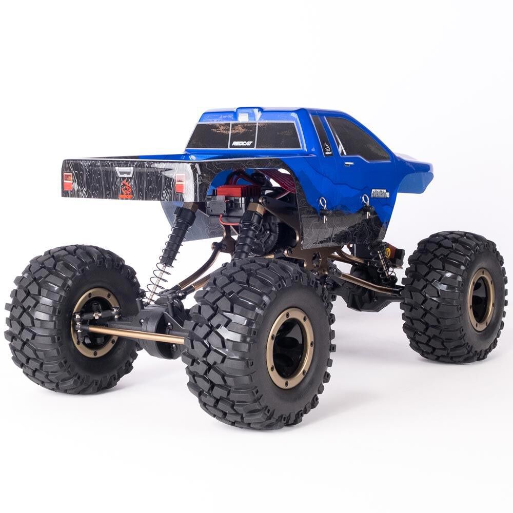 Redcat Racing 1/10 Everest-10 4WD Rock Crawler Brushed RTR, Blue/Black