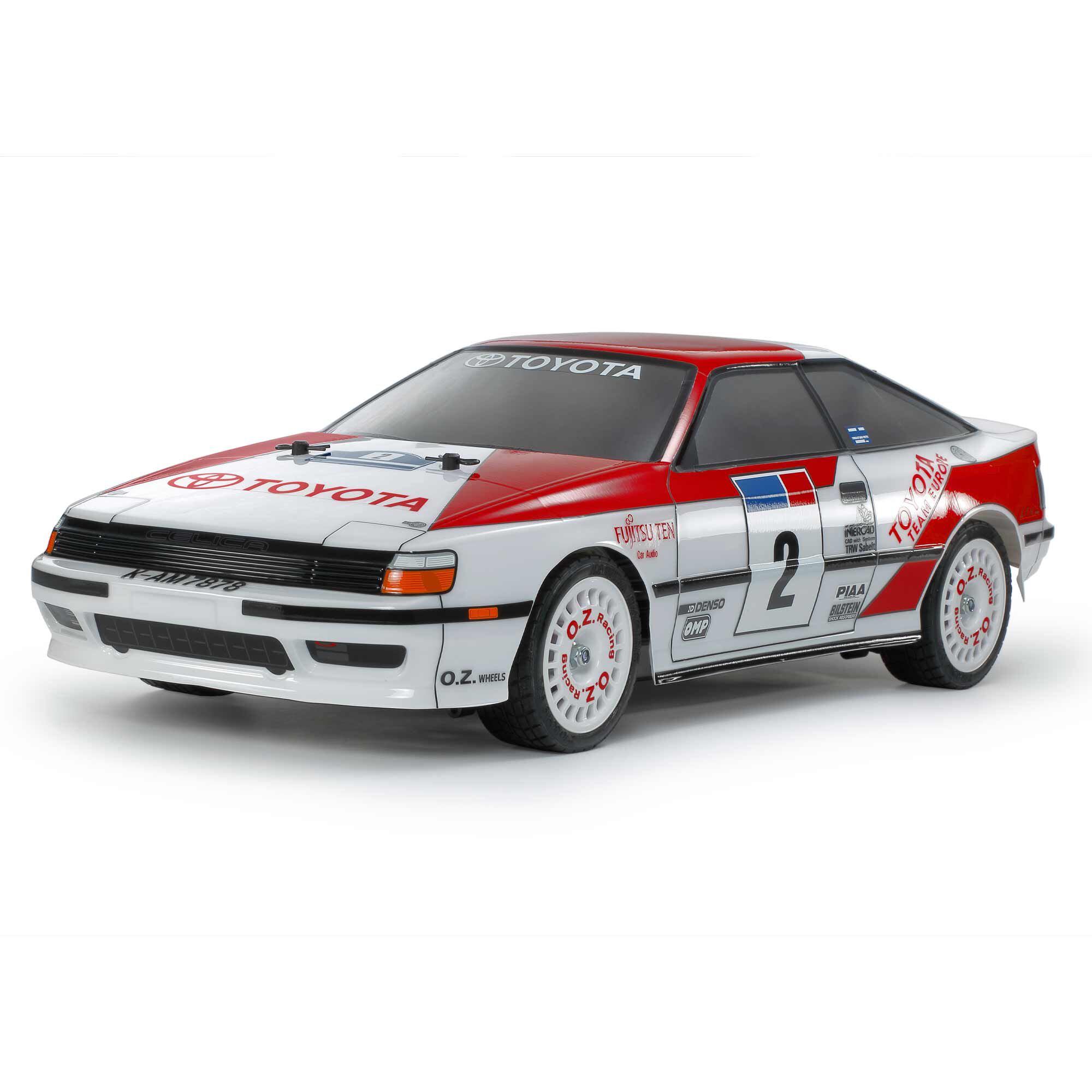 Tamiya 1/10 Toyota Celica GT-Four TT-02 4x4 On-Road Touring Kit, Painted Body