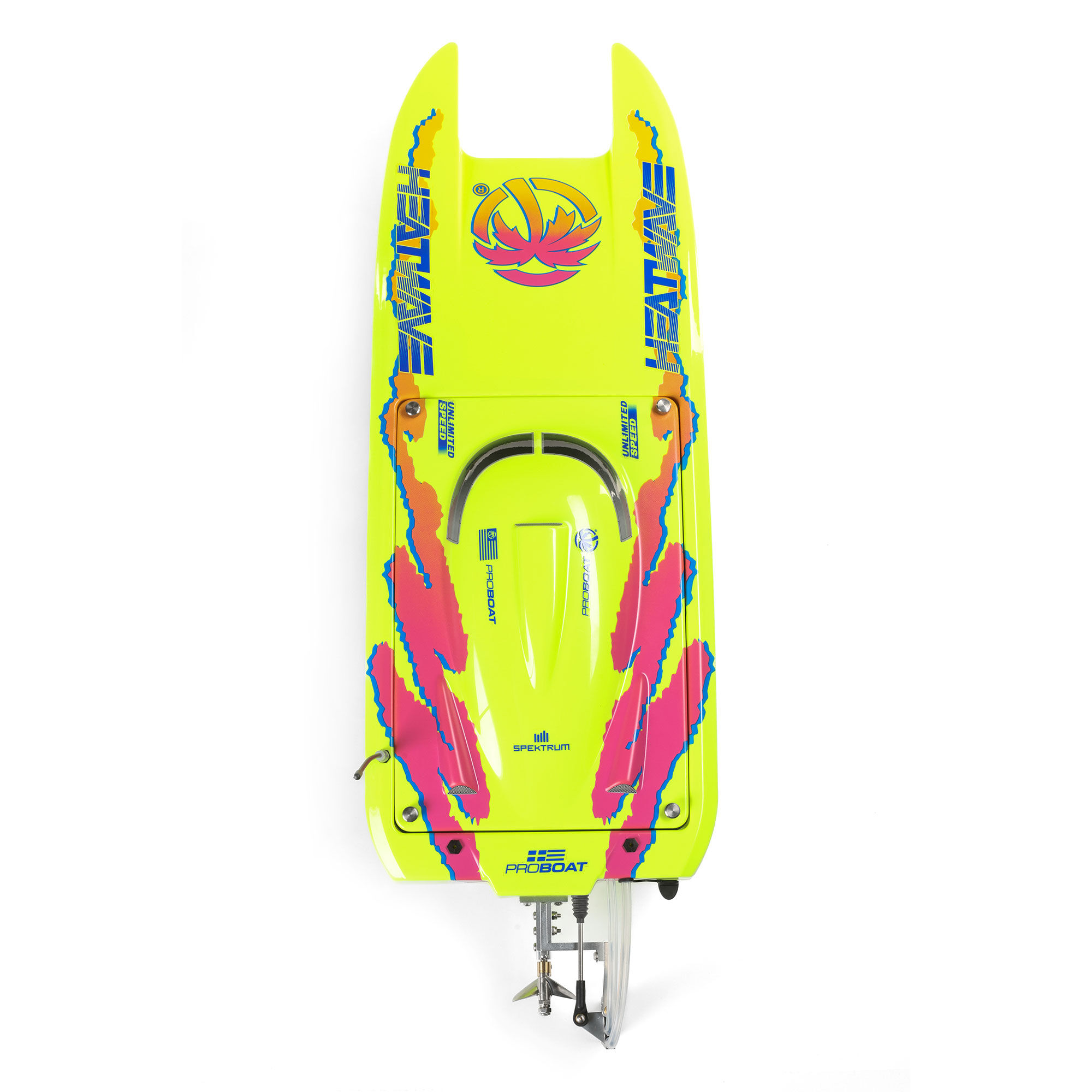 Pro Boat Blackjack 24" V2 Catamaran Brushless: RTR, Heat Wave Visual
