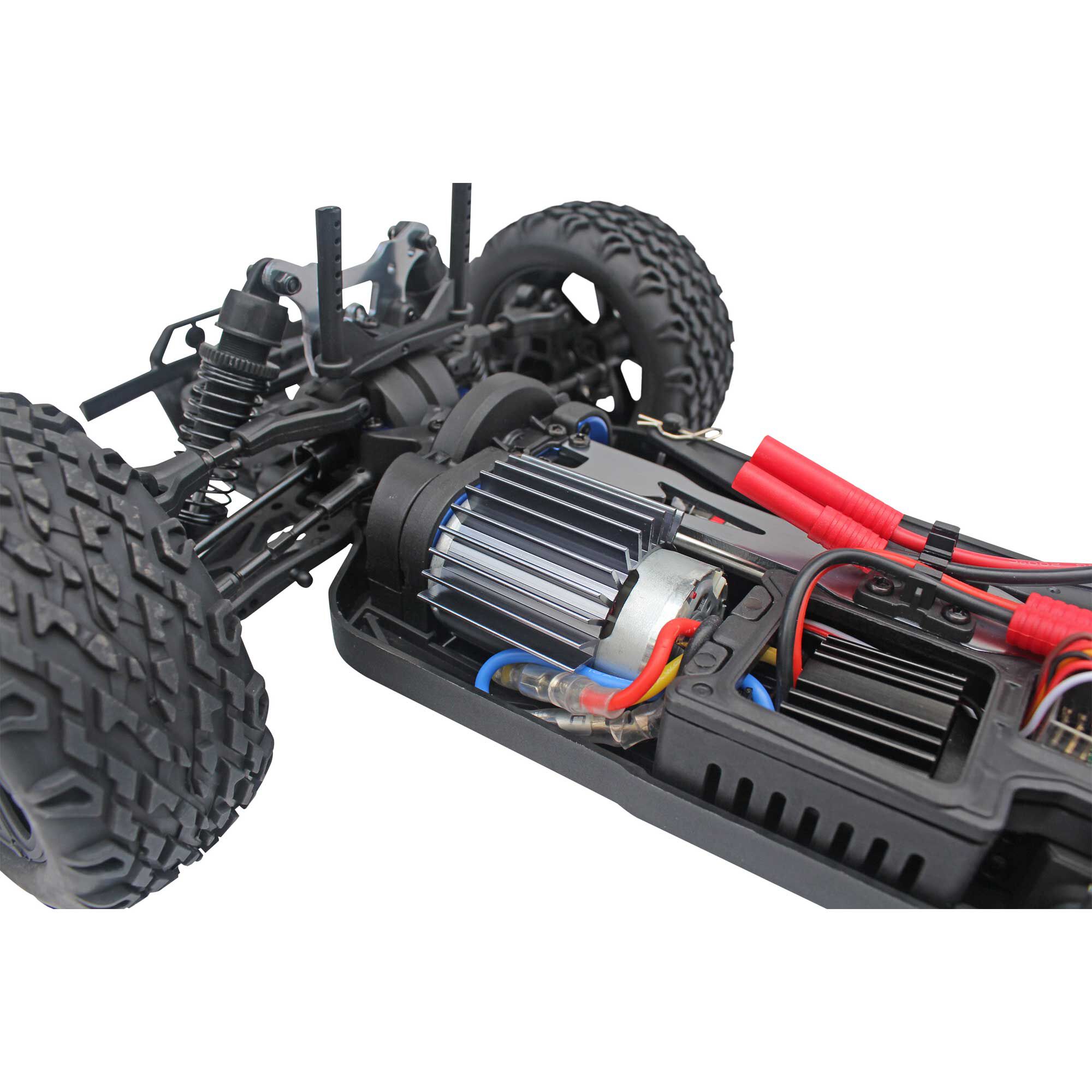 Redcat Racing 1/10 Blackout XTE 4WD Monster Truck Brushed RTR, Red