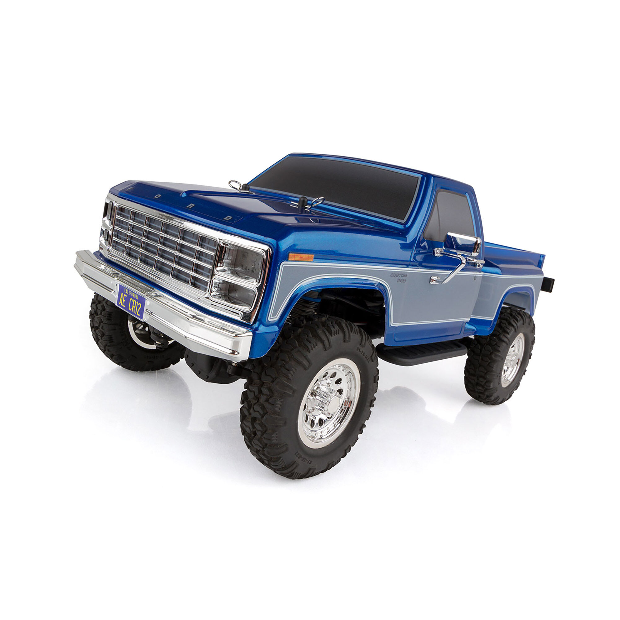 Team Associated 1/12 CR12 Ford F-150 Pick-Up 4WD Brushed RTR, Blue