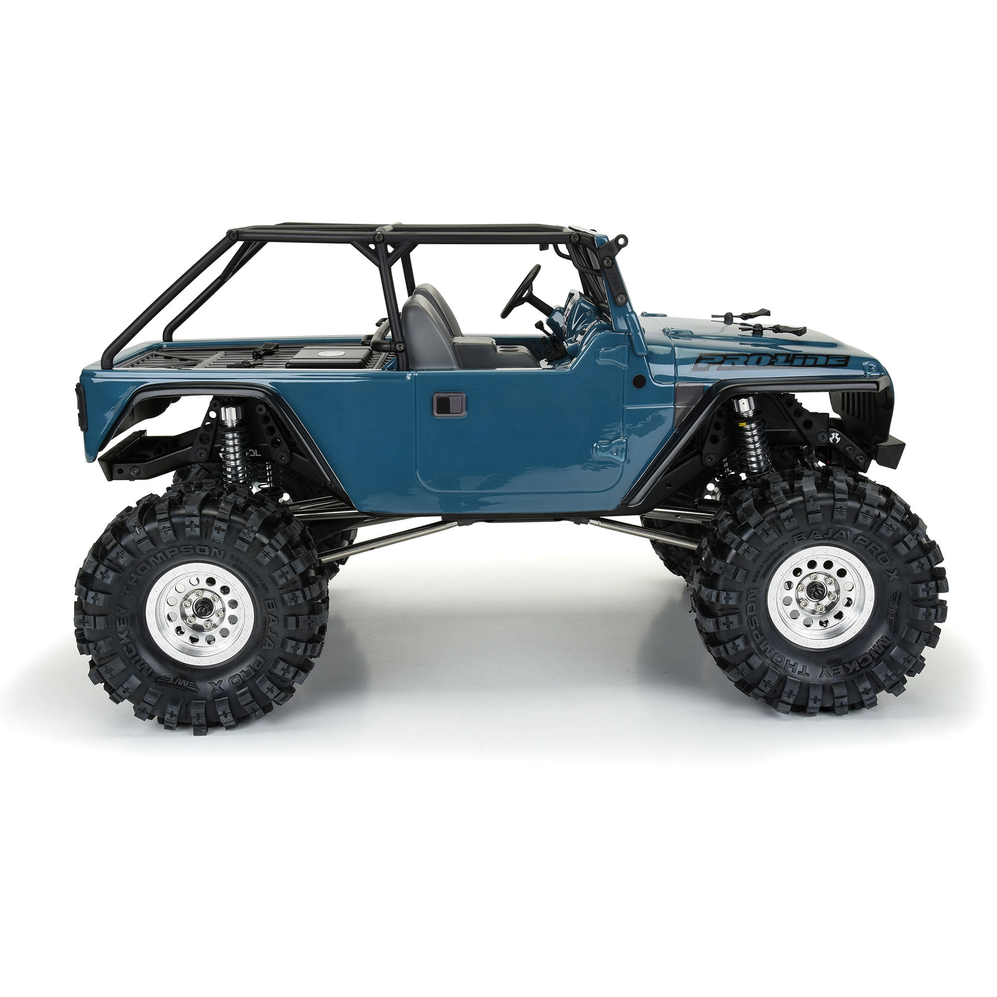 Pro-Line Racing 1/10 2004 Jeep LJ Clear Body/Trail Cage 12.3" Wheelbase Crawlers